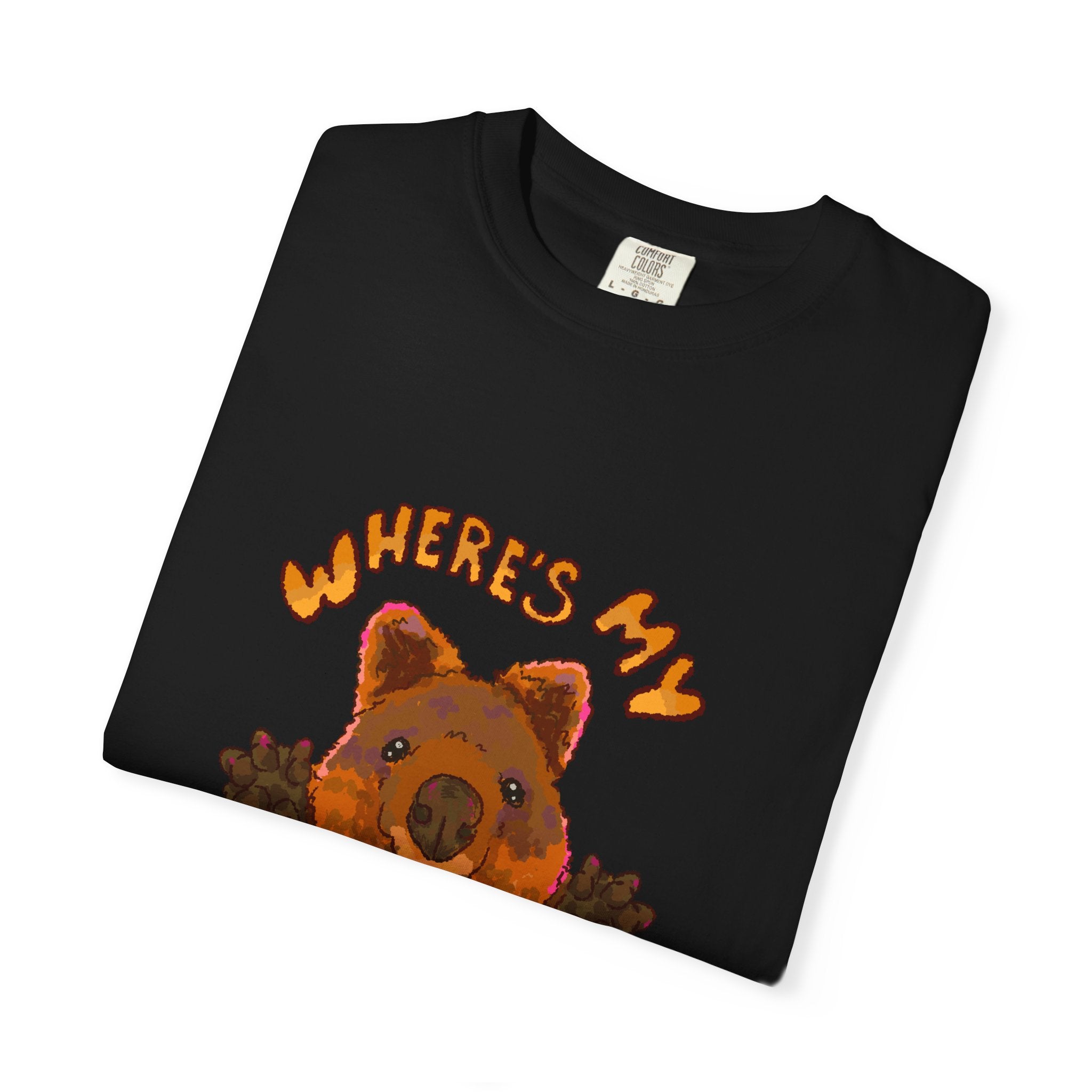 Where's My Hug Quokka Comfort Colors T-Shirt