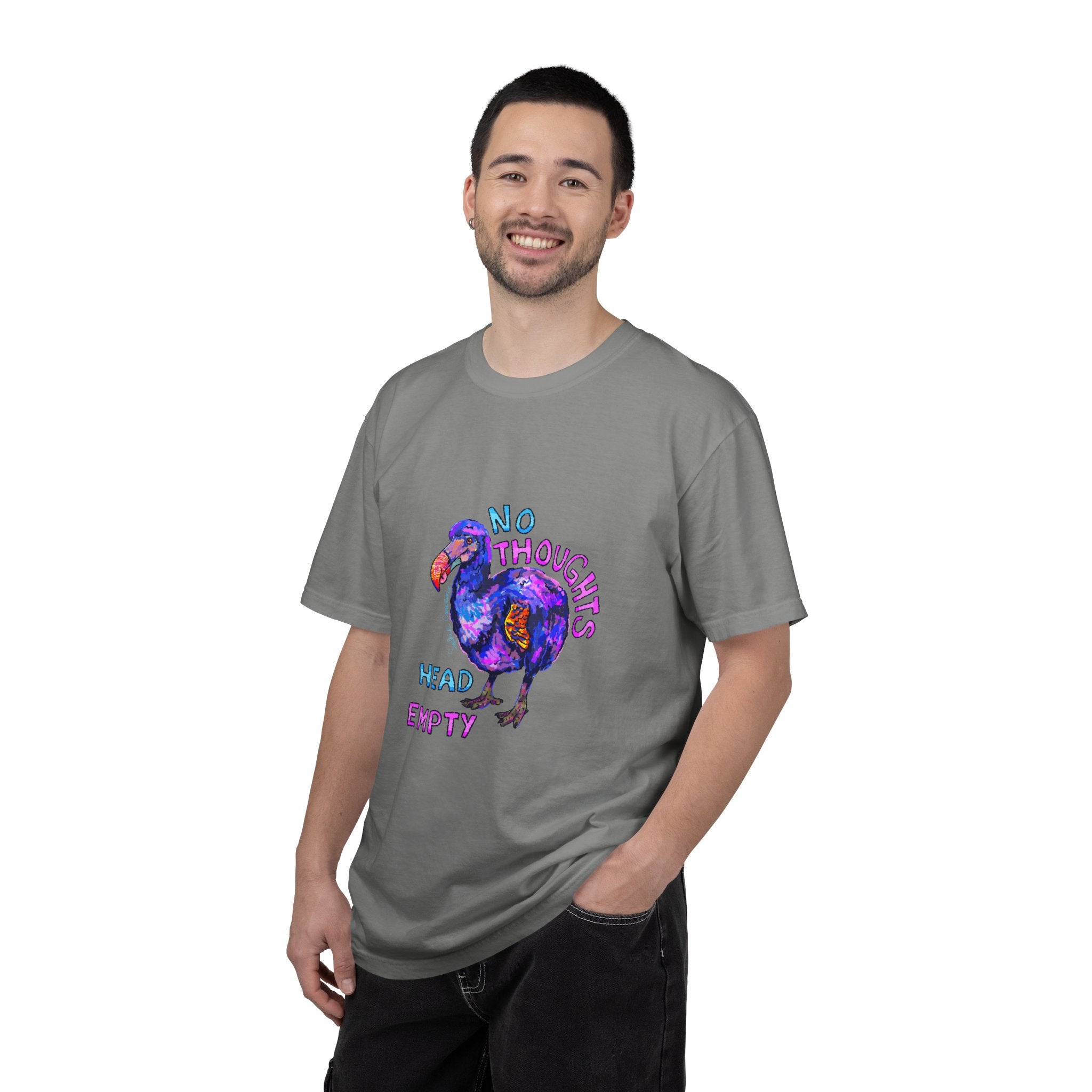 No Thoughts Head Empty Dodo Bird T-Shirt | Comfort Colors