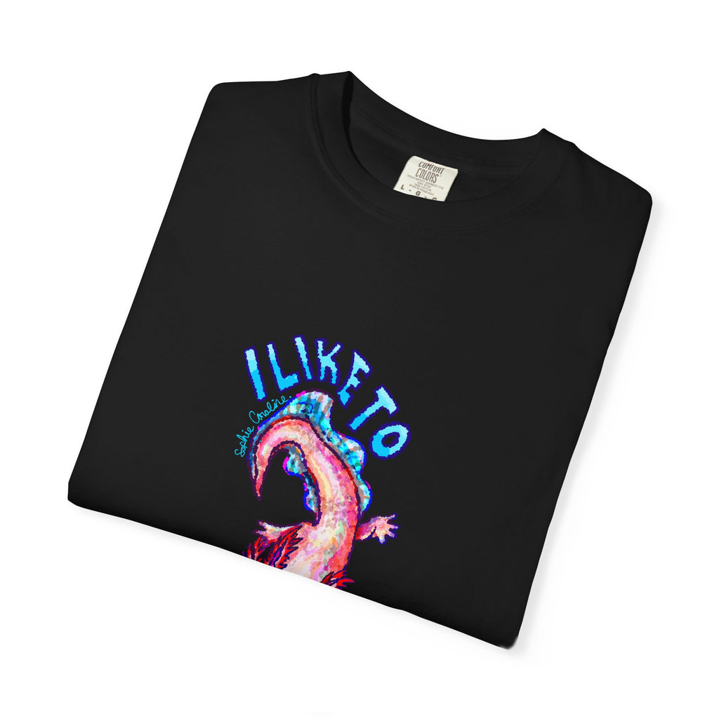I Like to Axolotl Questions Axolotl Comfort Colors T-Shirt