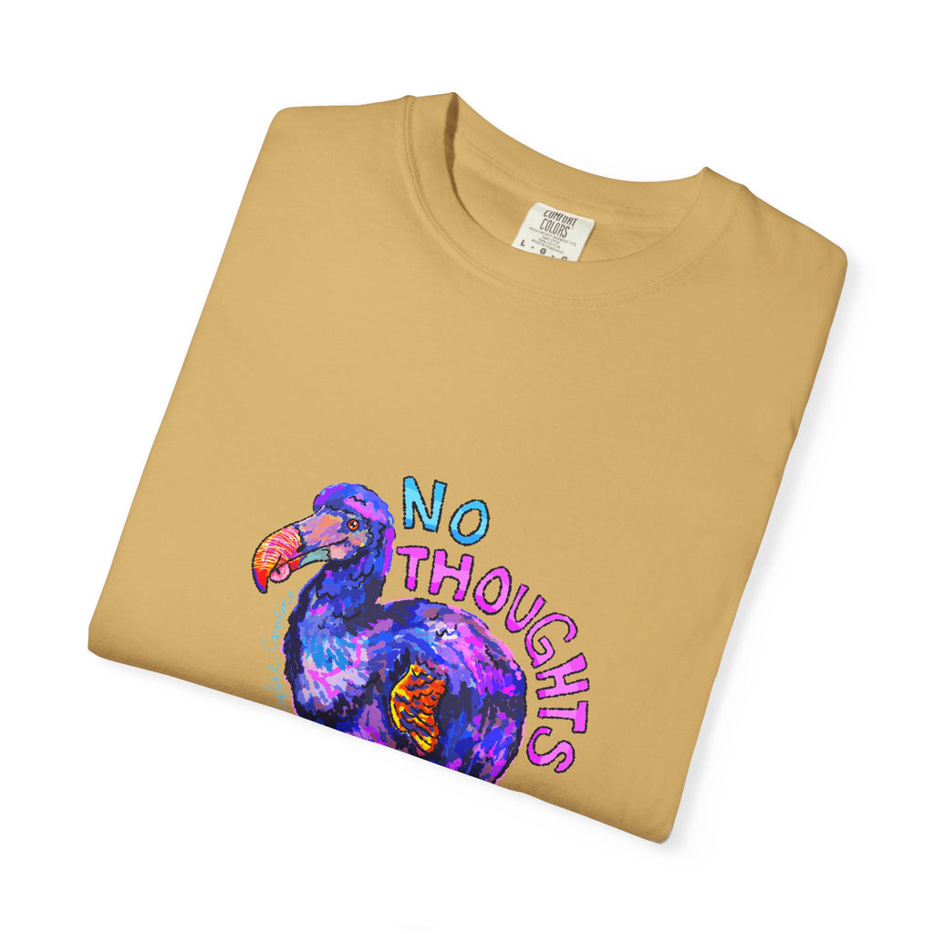 No Thoughts Head Empty Dodo Bird T-Shirt | Comfort Colors