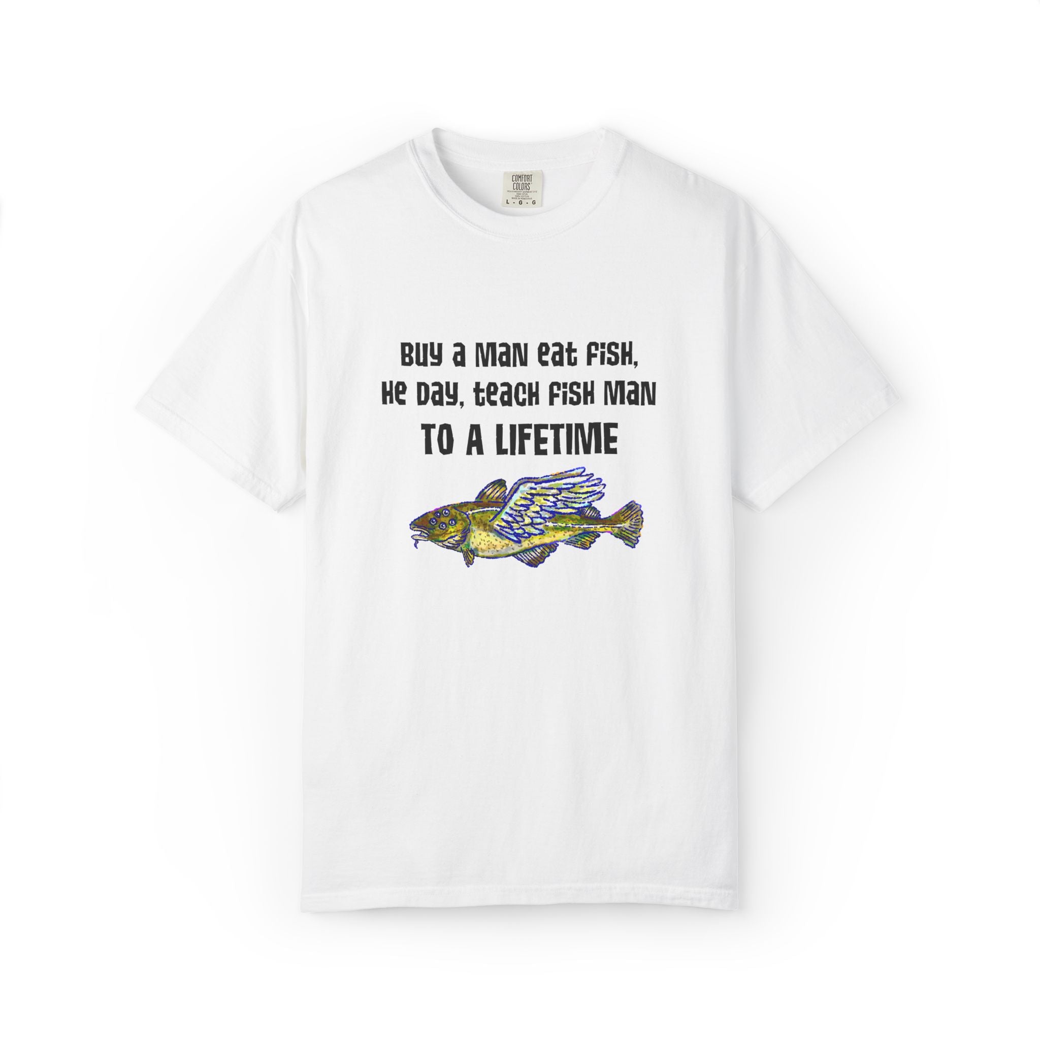 Fish Comfort Colors T-shirt