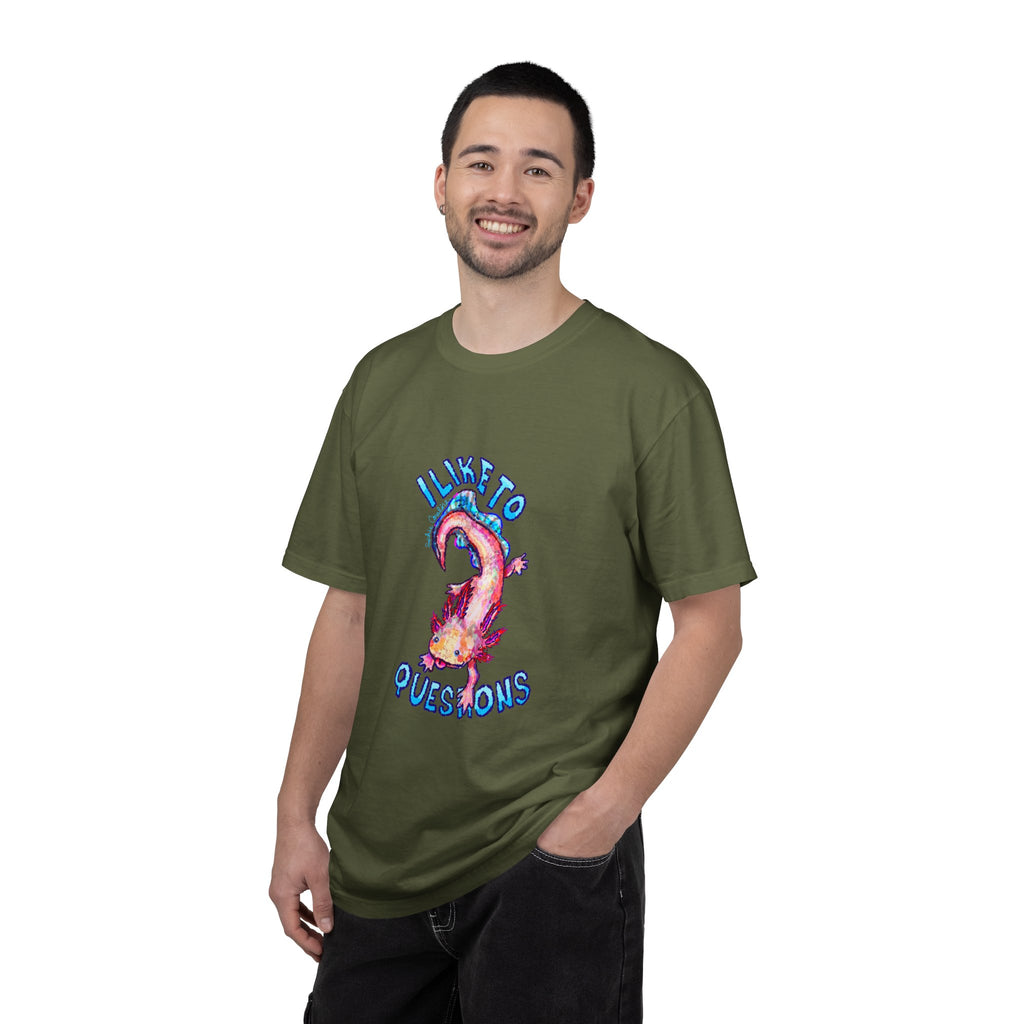 I Like to Axolotl Questions Axolotl Comfort Colors T-Shirt