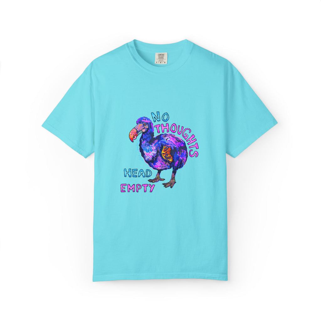 No Thoughts Head Empty Dodo Bird T-Shirt | Comfort Colors