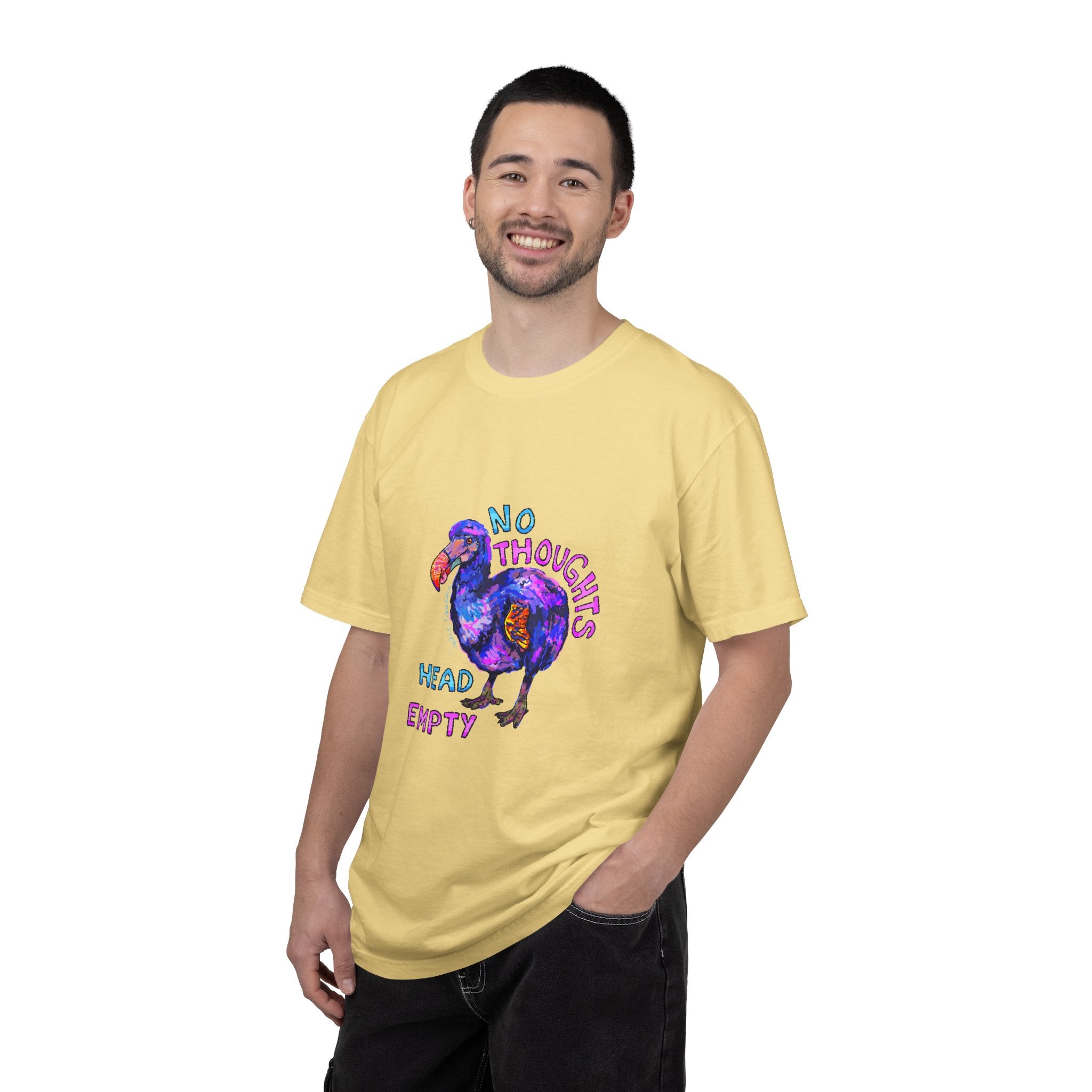 No Thoughts Head Empty Dodo Bird T-Shirt | Comfort Colors