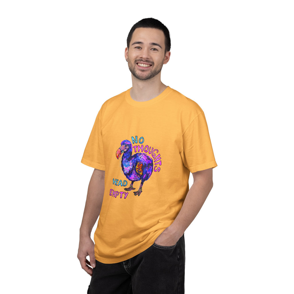 No Thoughts Head Empty Dodo Bird T-Shirt | Comfort Colors
