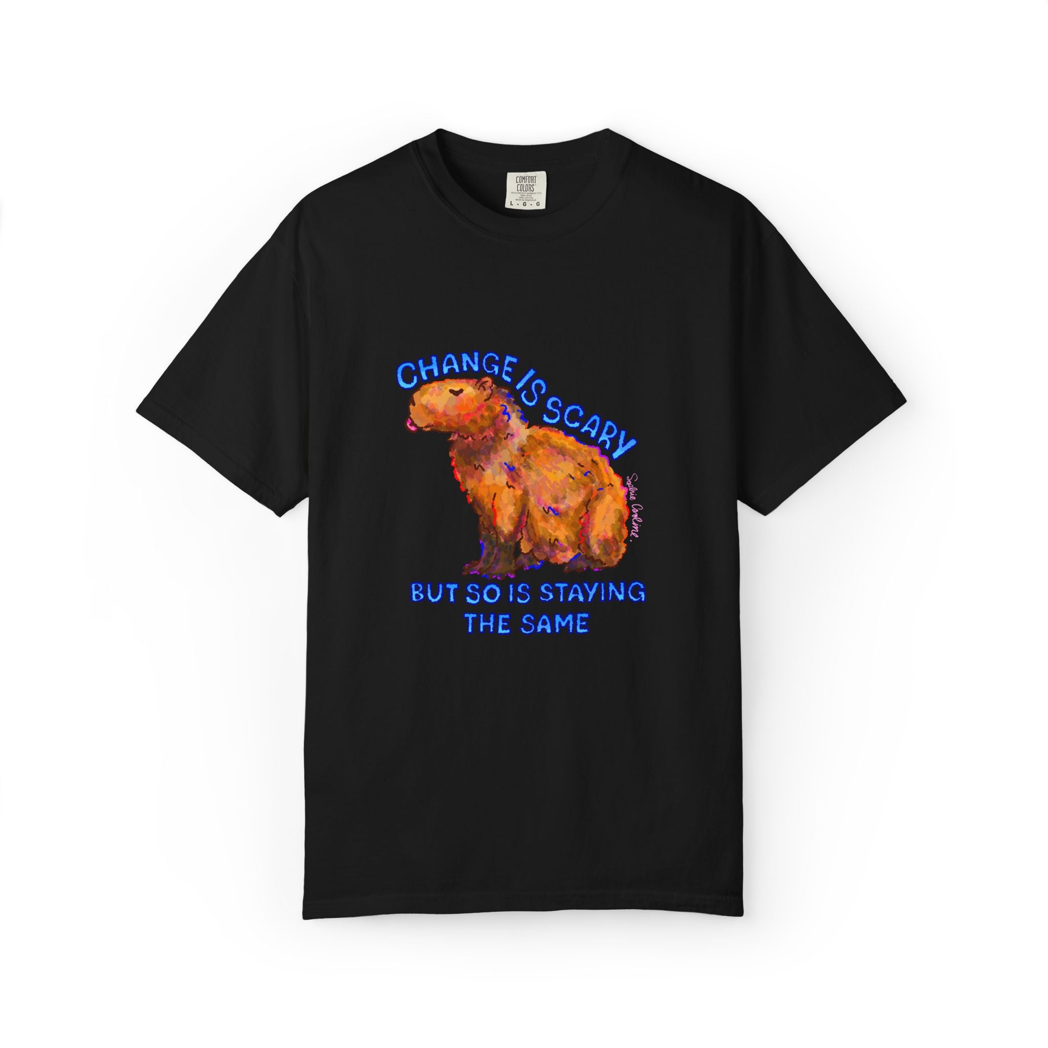Change Is Scary But So Is Staying The Same Comfort Colors T-shirt