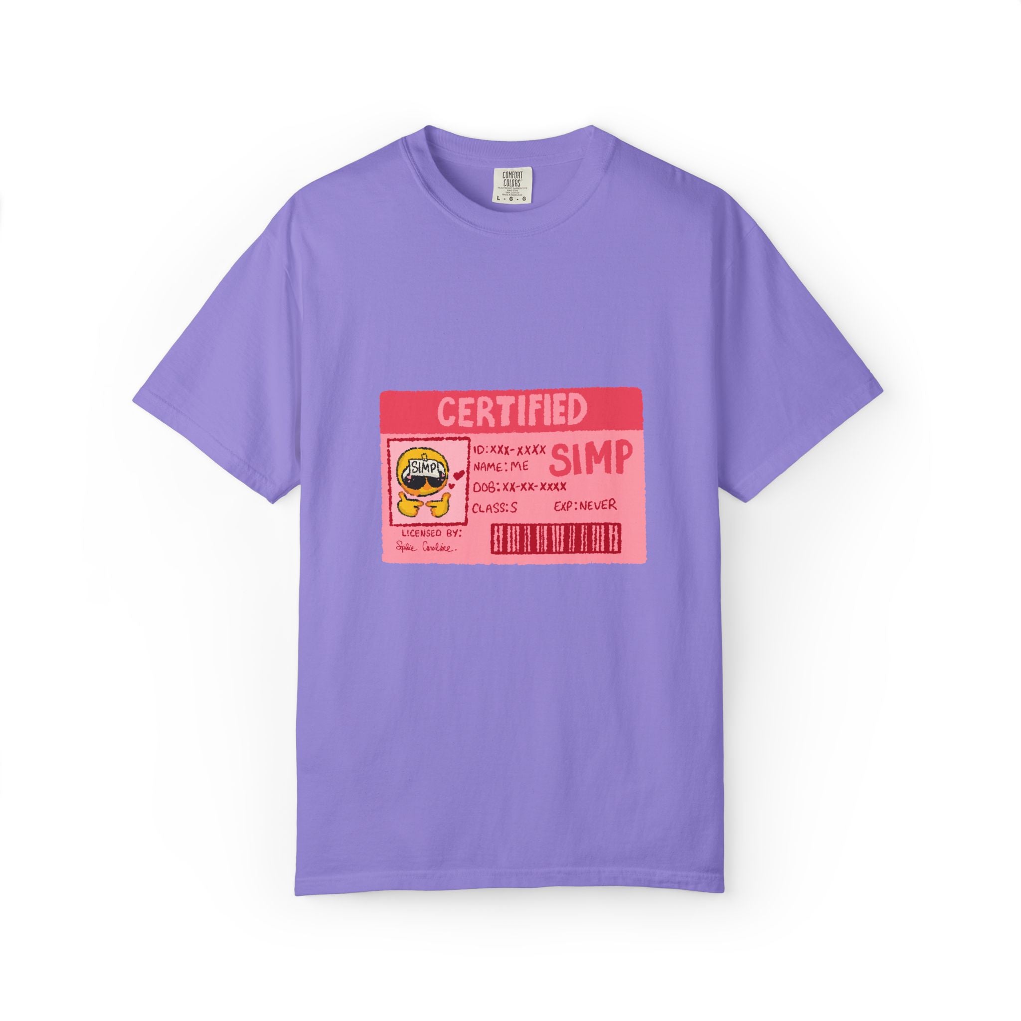 Certified Simp Comfort Colors T-Shirt