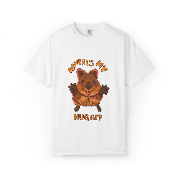 Where's My Hug Quokka Comfort Colors T-Shirt