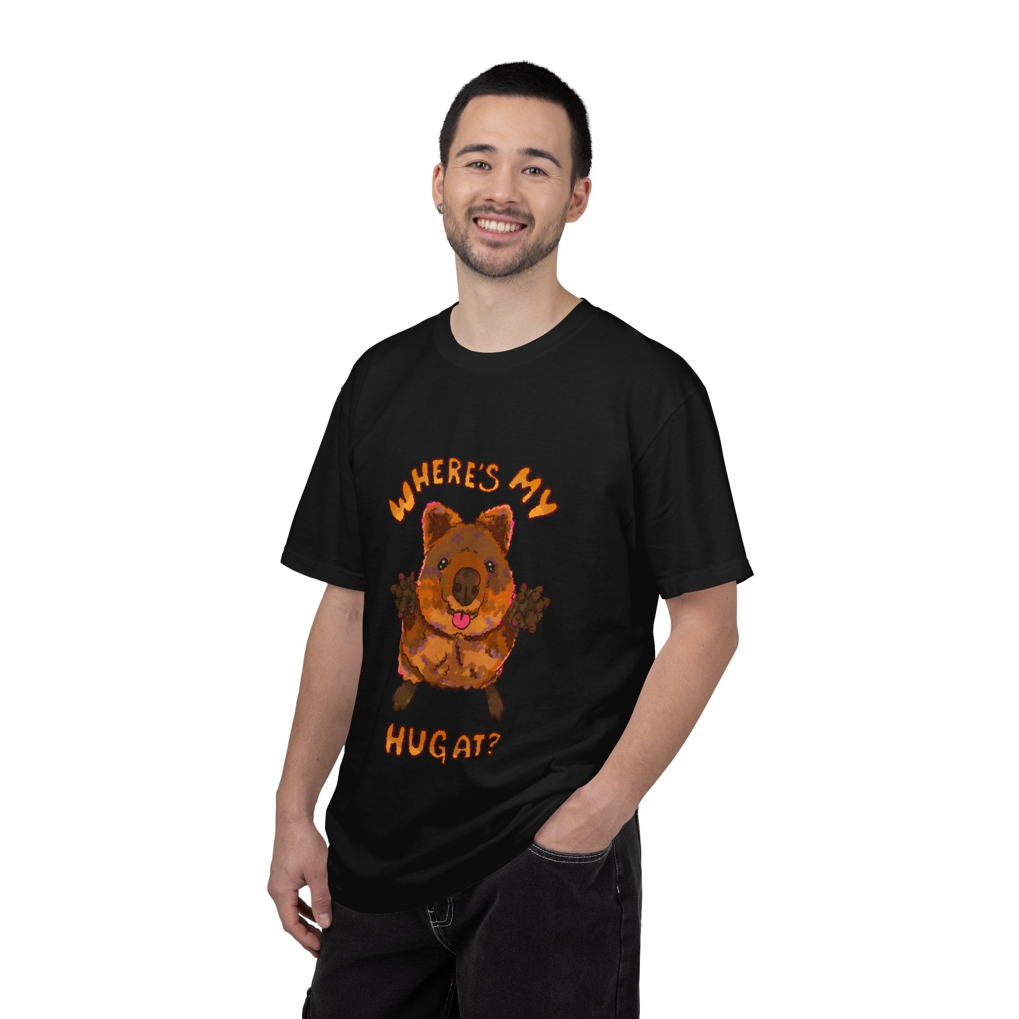 Where's My Hug Quokka Comfort Colors T-Shirt