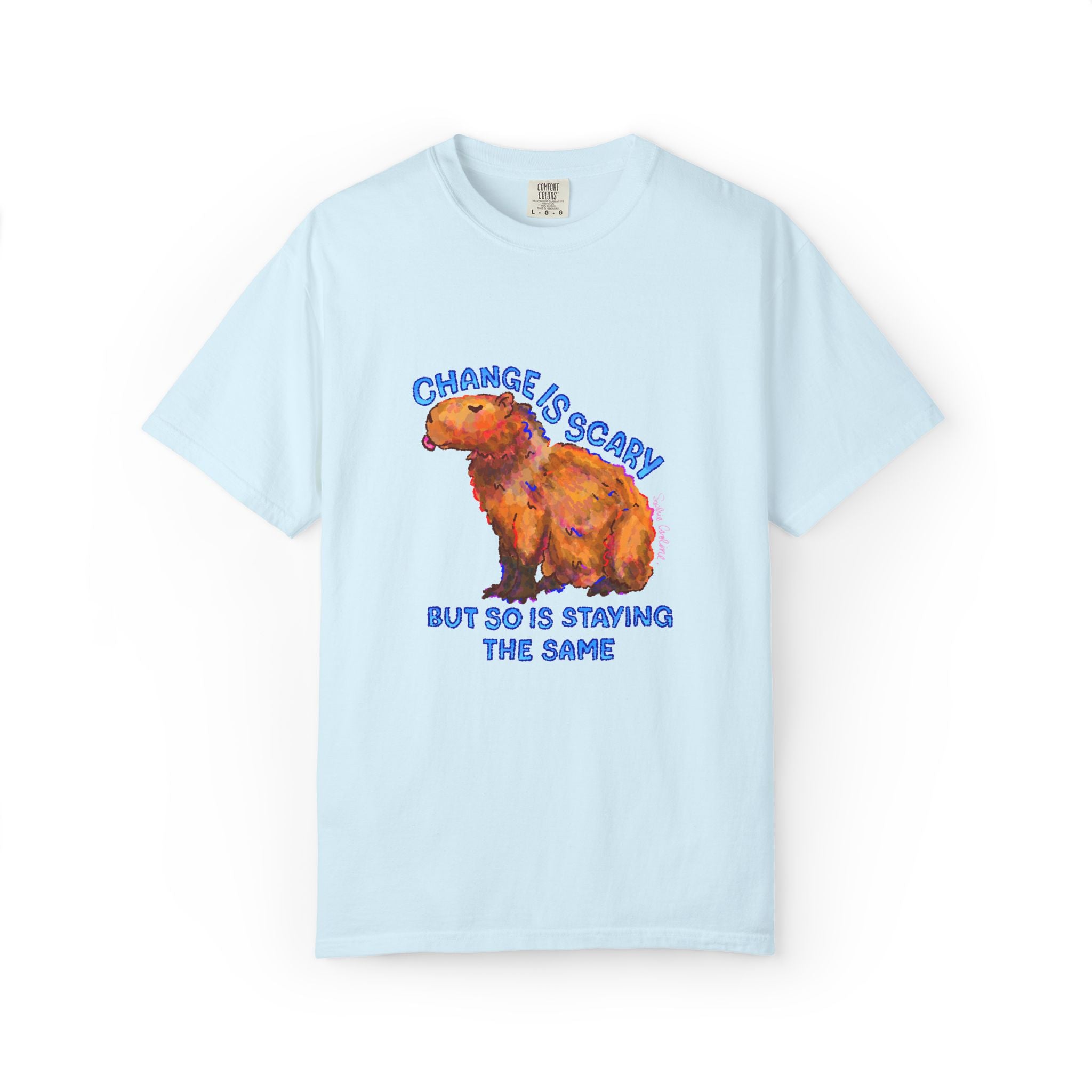 Change Is Scary But So Is Staying The Same Comfort Colors T-shirt