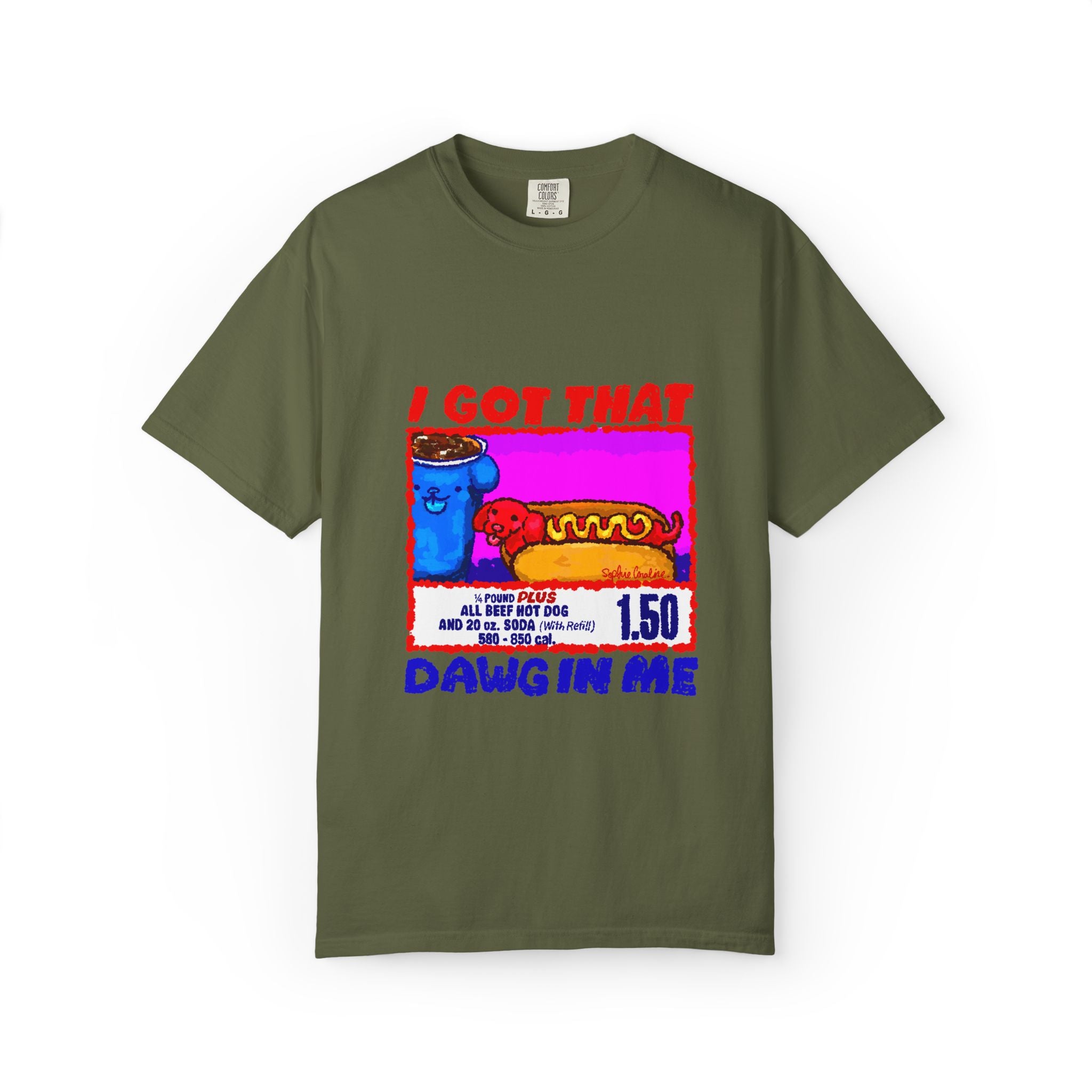 I Got That Dawg In Me Comfort Colors T-Shirt