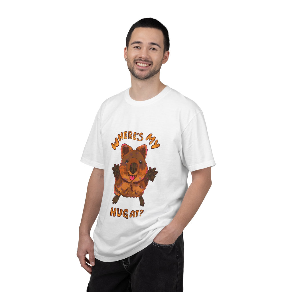 Where's My Hug Quokka Comfort Colors T-Shirt