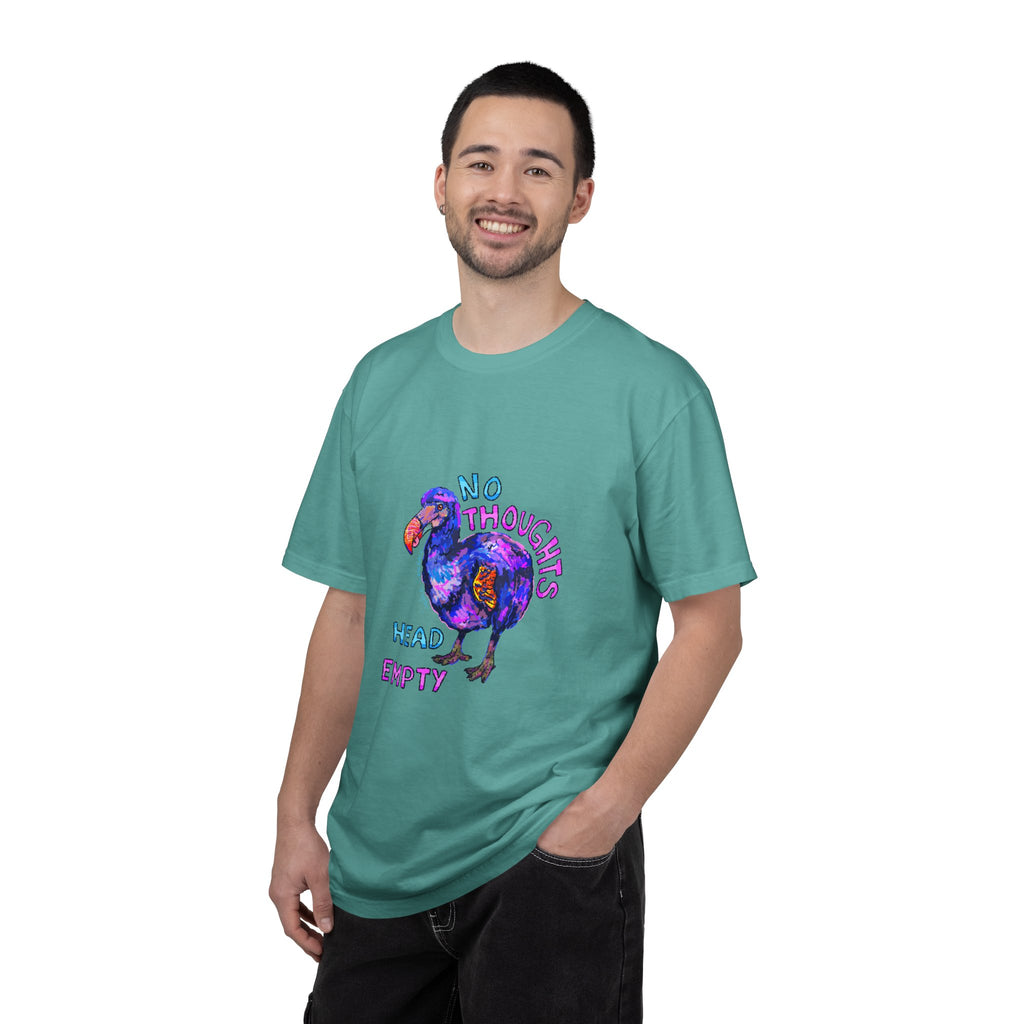 No Thoughts Head Empty Dodo Bird T-Shirt | Comfort Colors