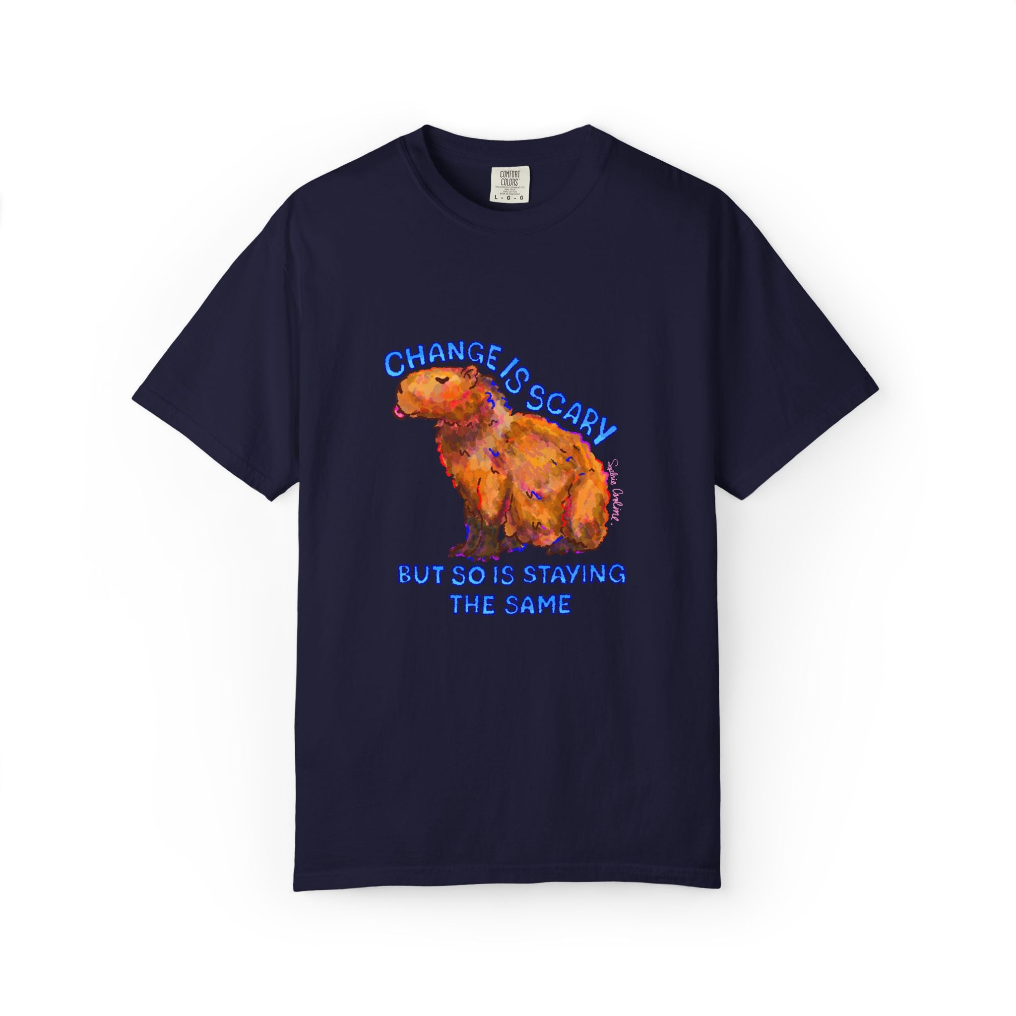 Change Is Scary But So Is Staying The Same Comfort Colors T-shirt