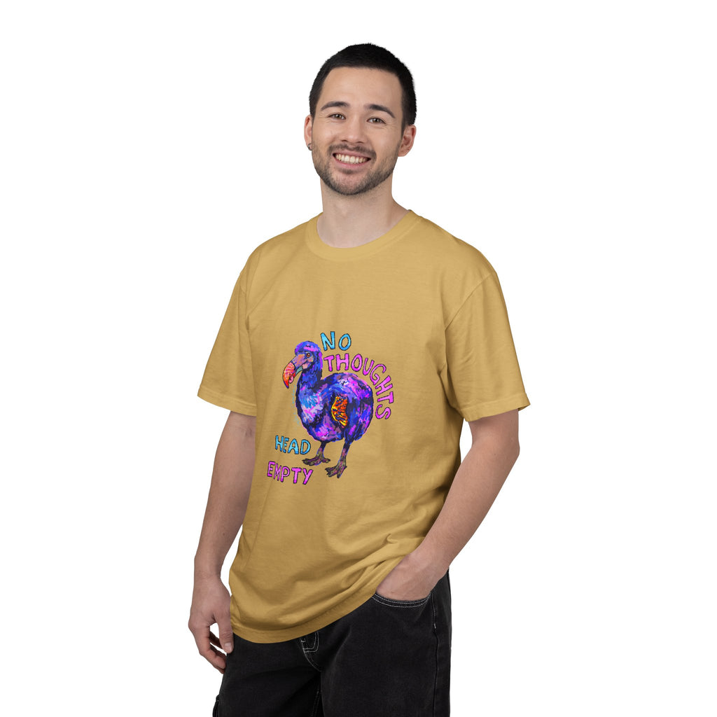 No Thoughts Head Empty Dodo Bird T-Shirt | Comfort Colors