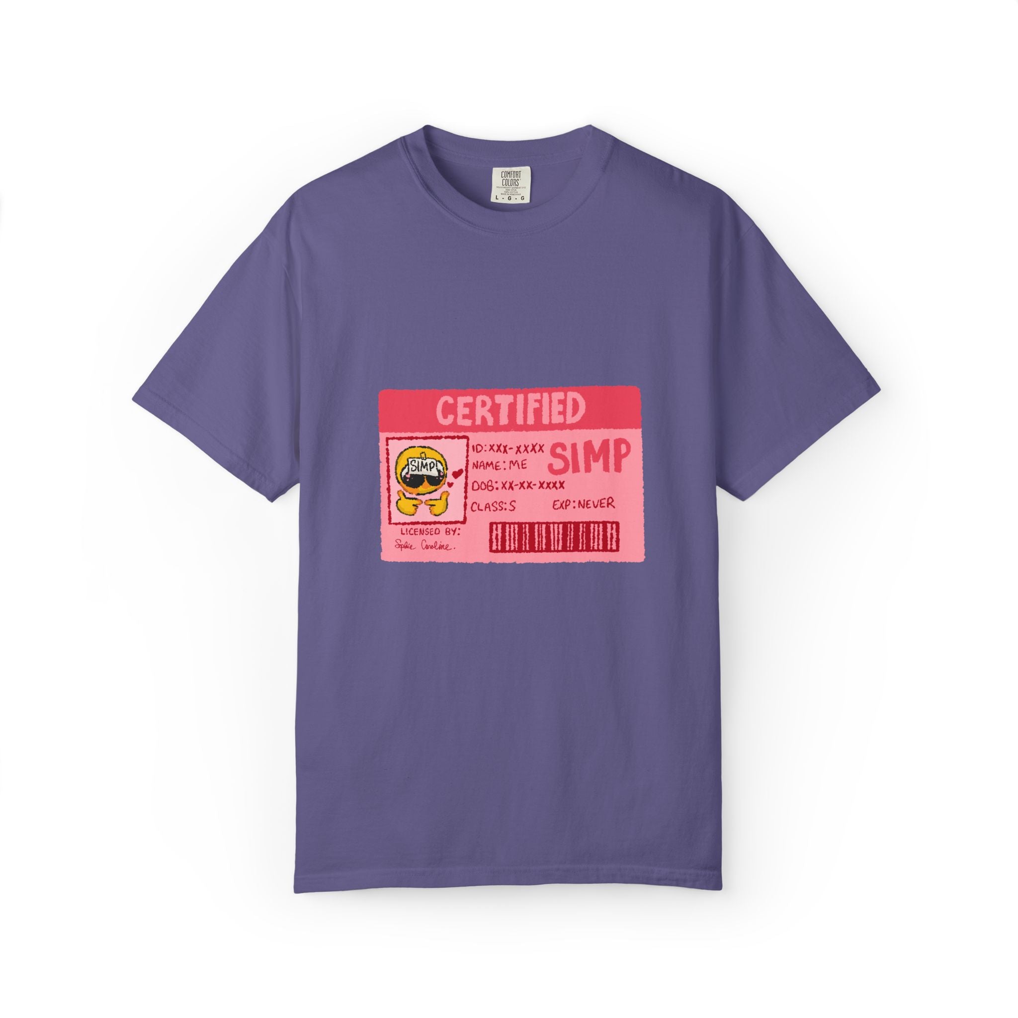 Certified Simp Comfort Colors T-Shirt