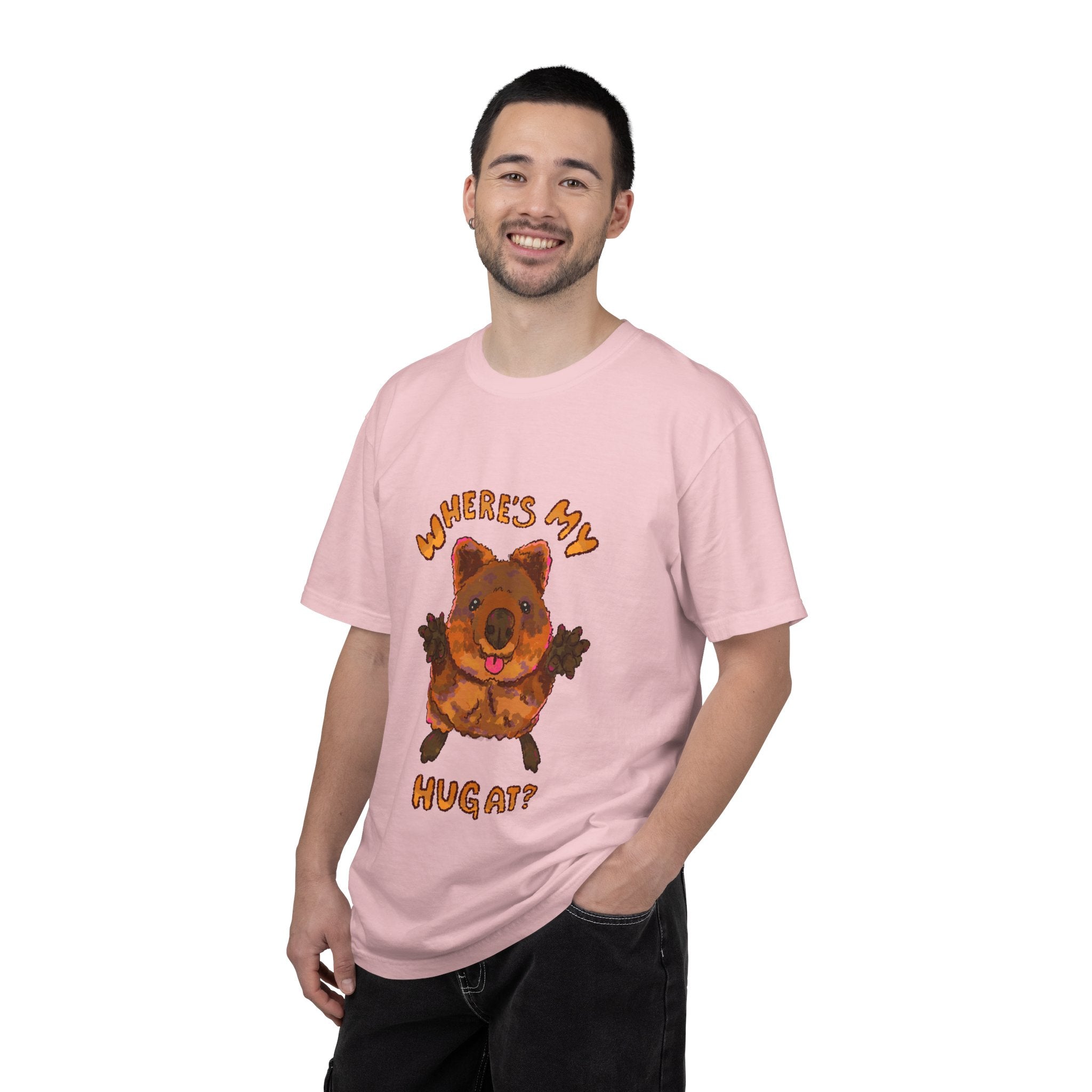 Where's My Hug Quokka Comfort Colors T-Shirt
