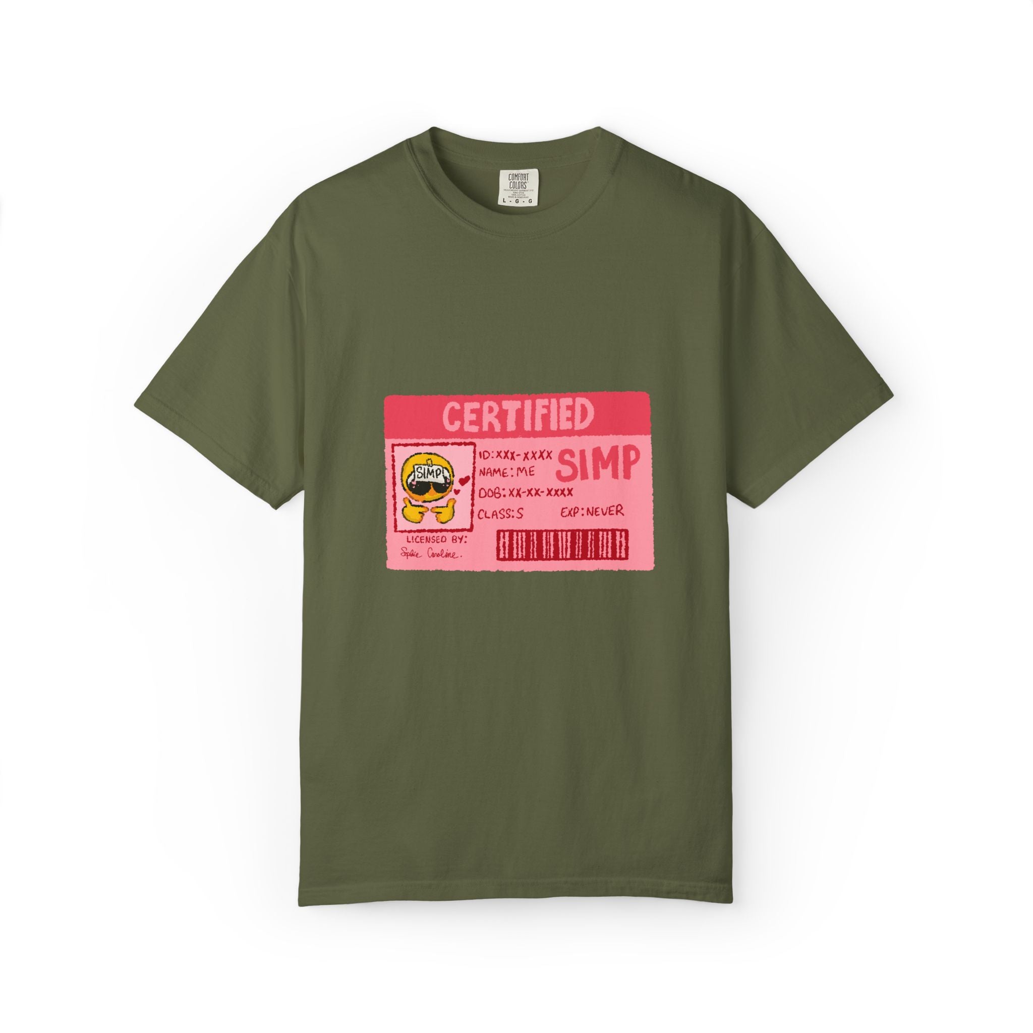 Certified Simp Comfort Colors T-Shirt