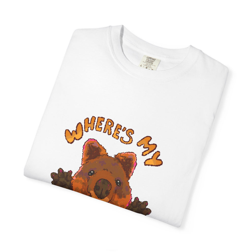 Where's My Hug Quokka Comfort Colors T-Shirt
