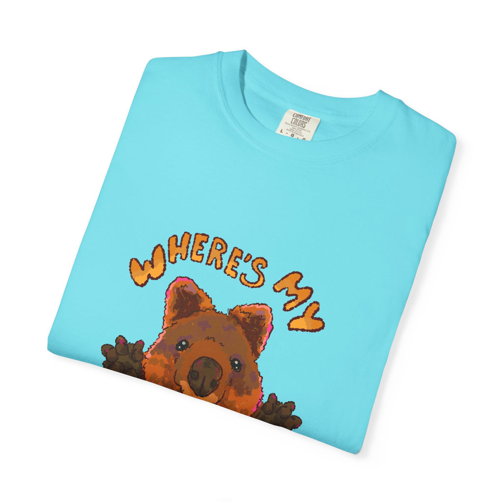Where's My Hug Quokka Comfort Colors T-Shirt