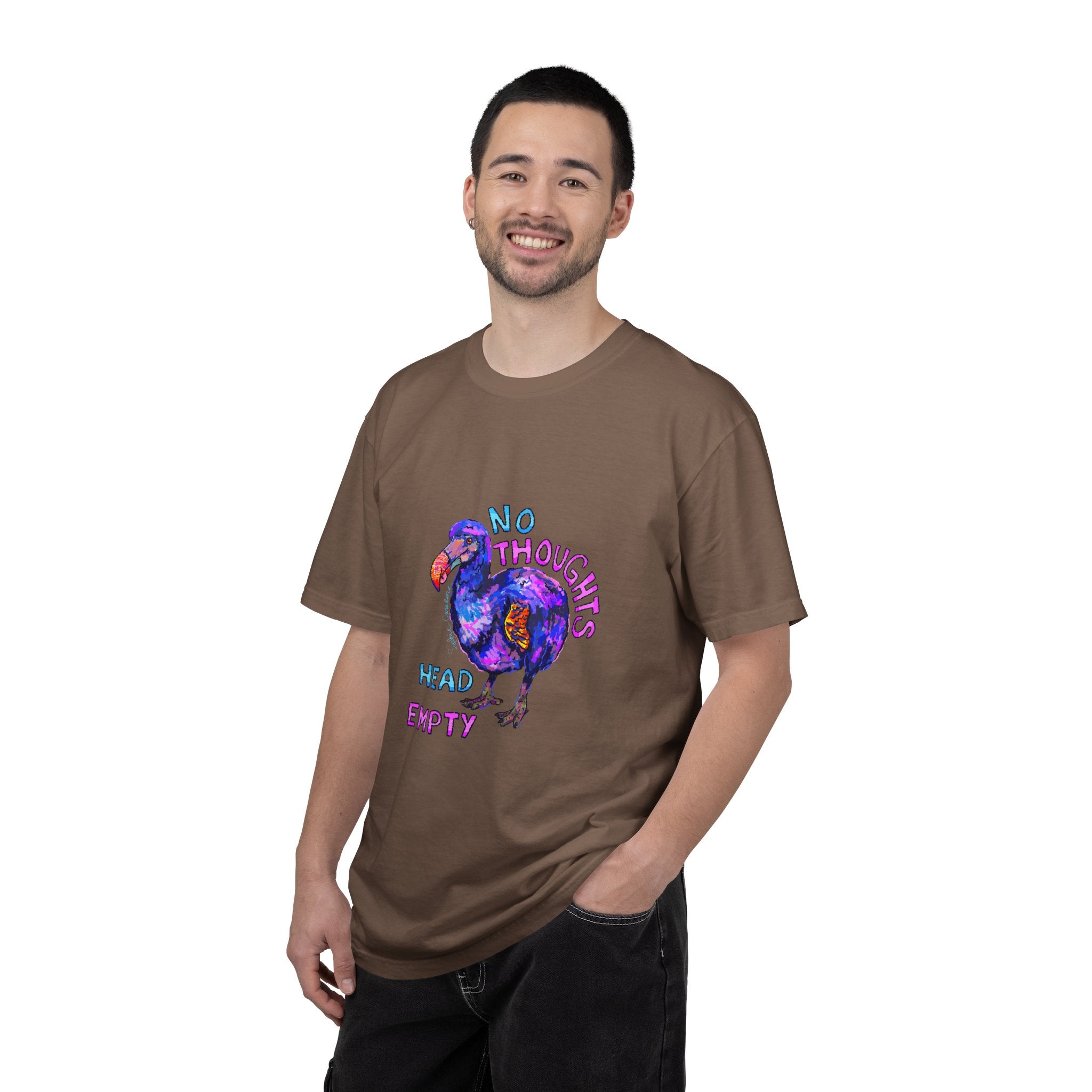 No Thoughts Head Empty Dodo Bird T-Shirt | Comfort Colors