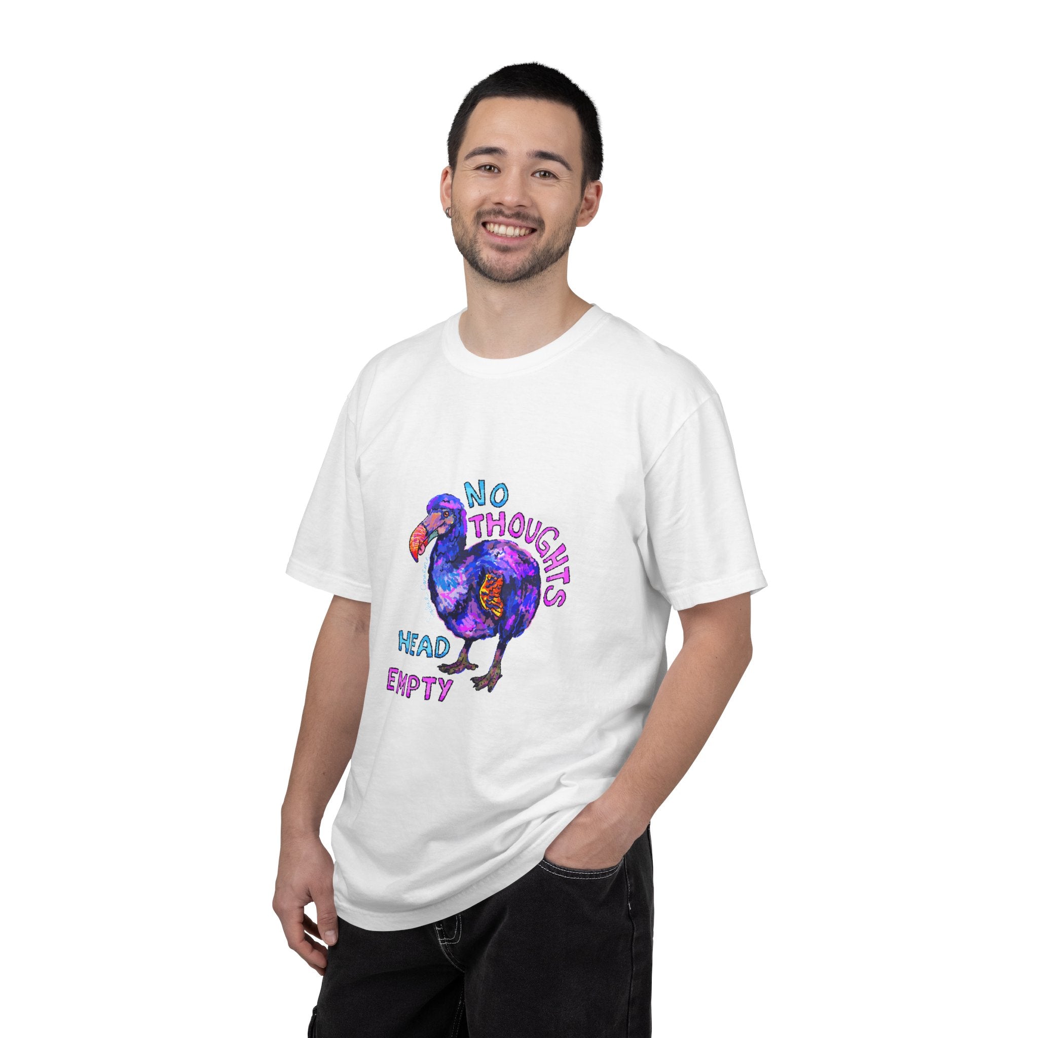 No Thoughts Head Empty Dodo Bird T-Shirt | Comfort Colors