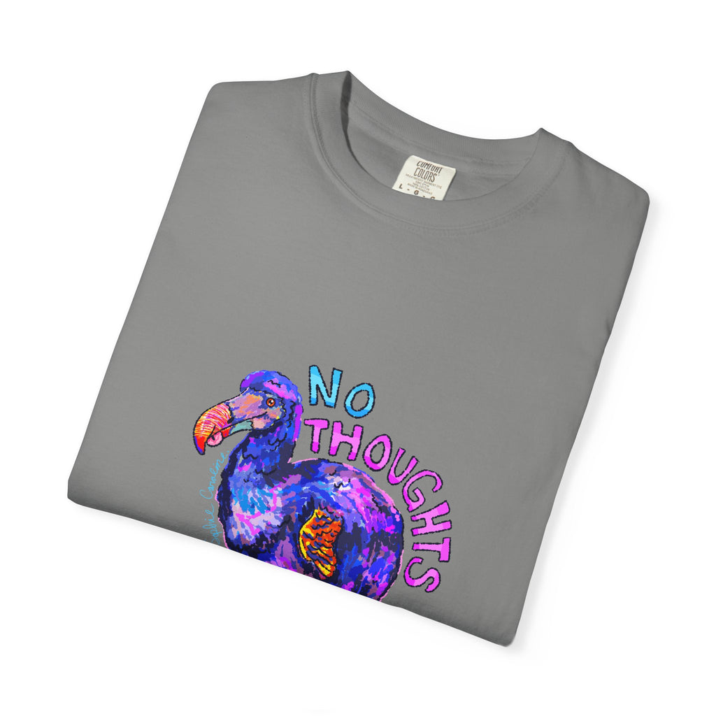 No Thoughts Head Empty Dodo Bird T-Shirt | Comfort Colors