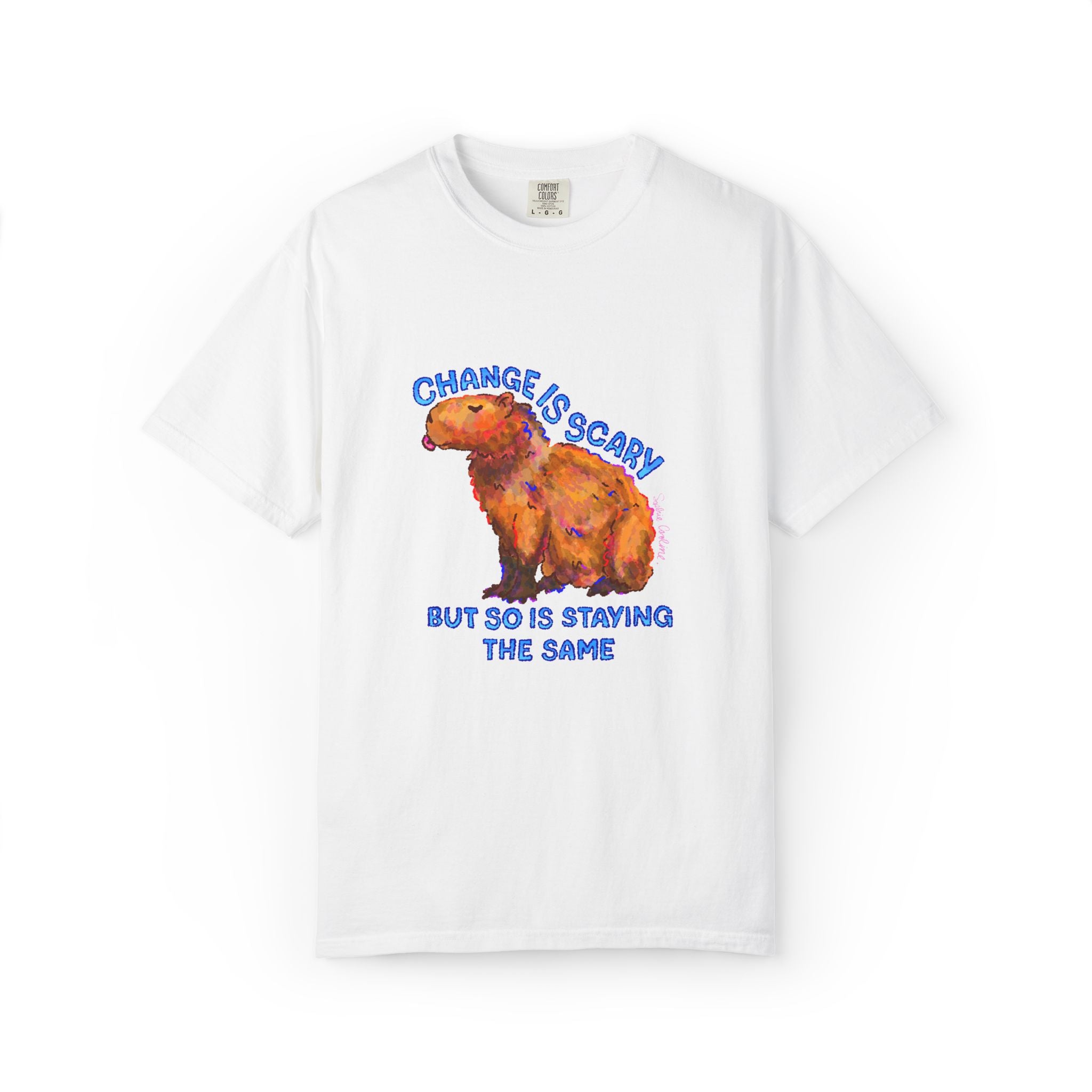 Change Is Scary But So Is Staying The Same Comfort Colors T-shirt