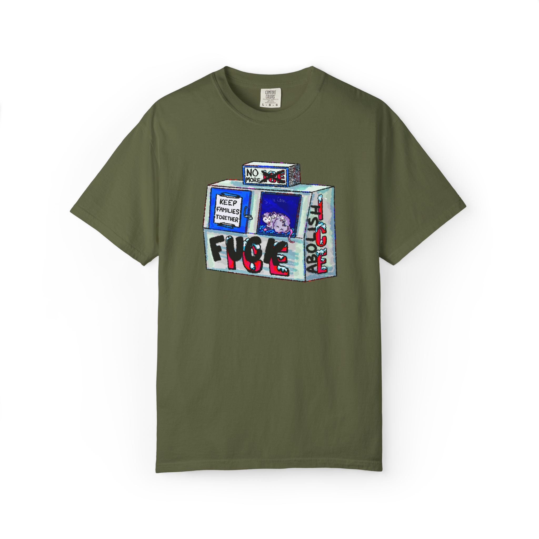 Abolish Ice Comfort Colors T-Shirt