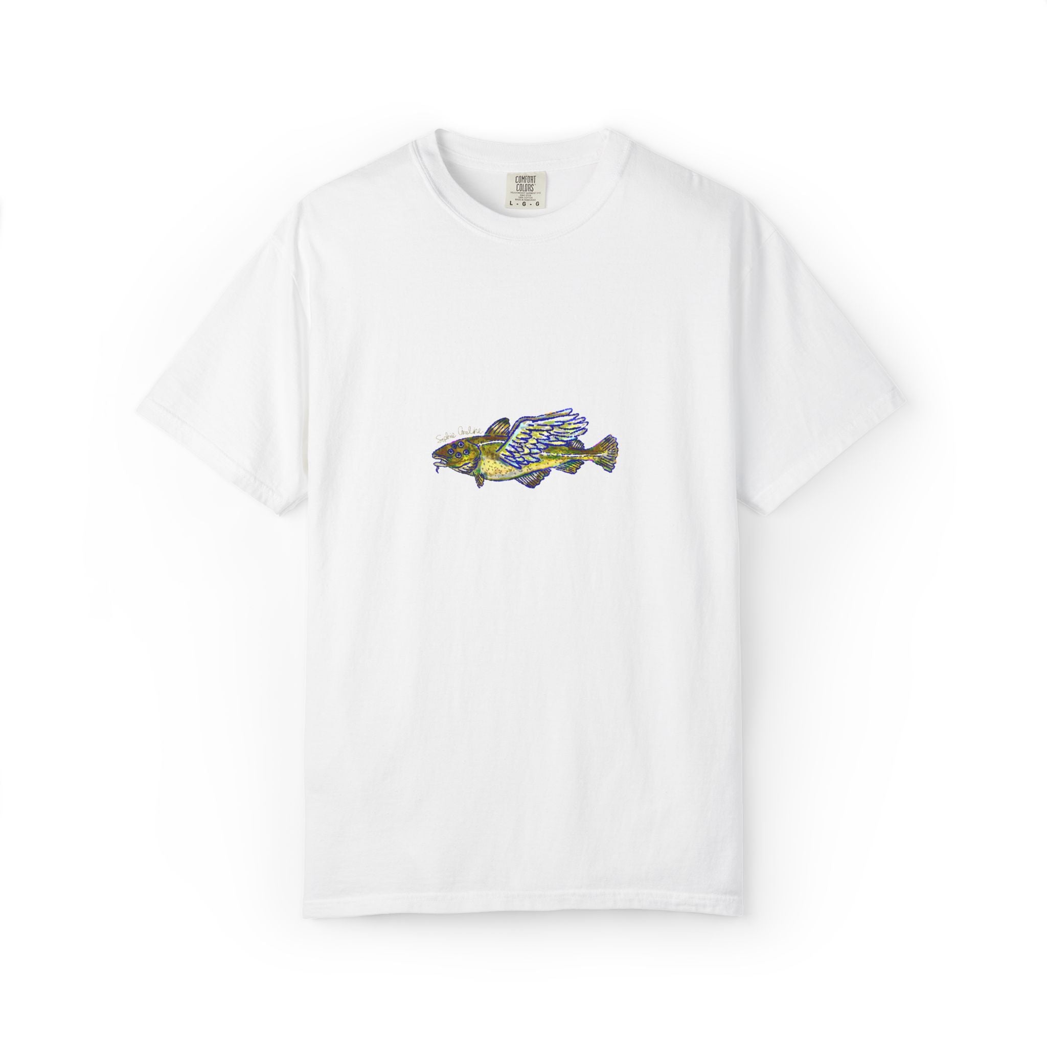The fish are whispering to me Comfort Colors T-shirt