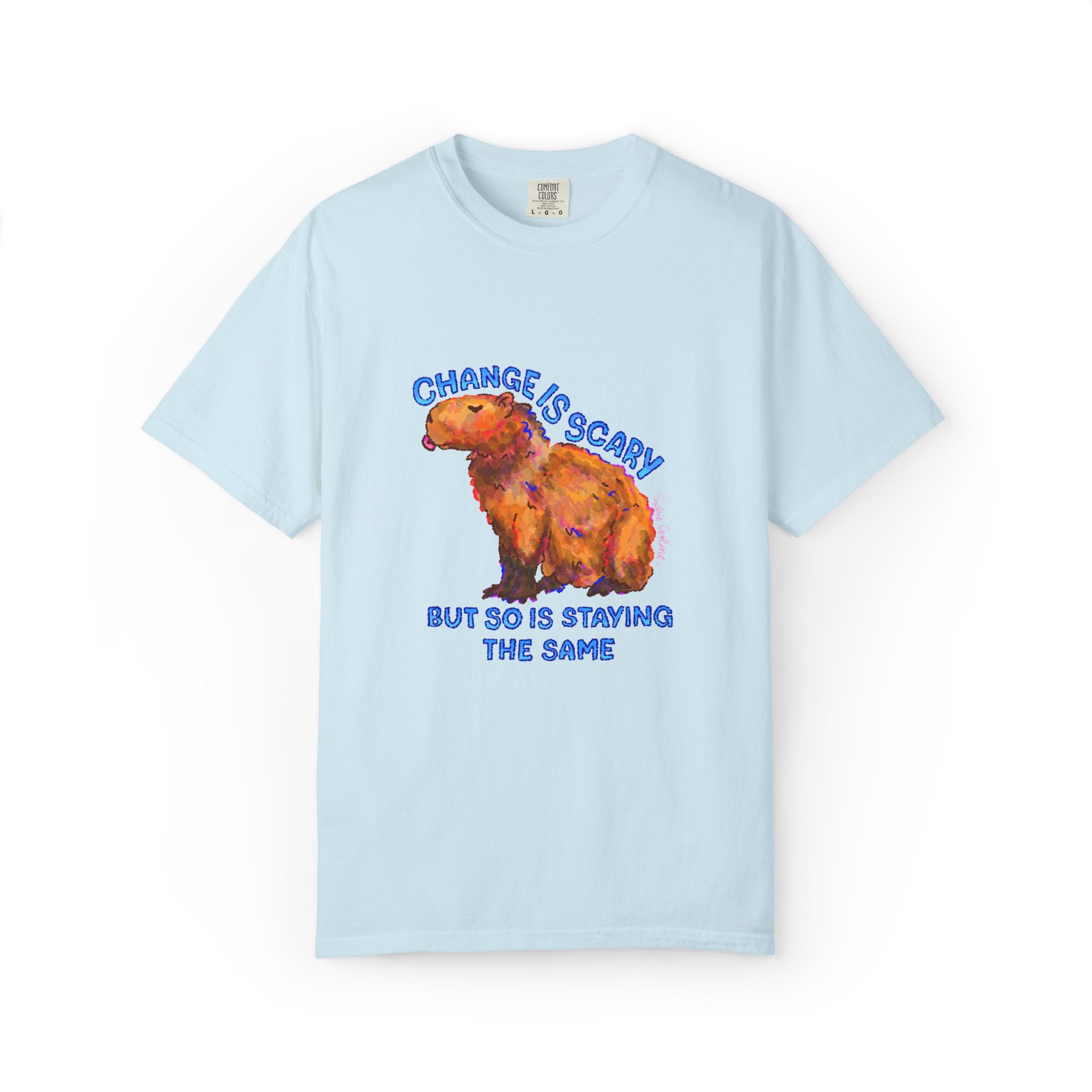 Change Is Scary But So Is Staying The Same Comfort Colors T-shirt