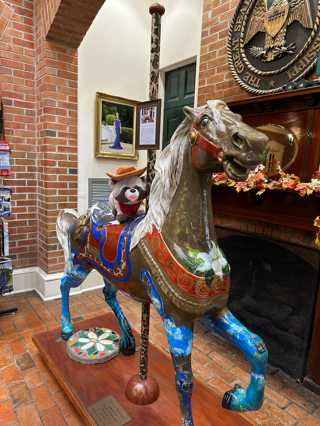 Rocky the Raccoon Fully Posable Plush