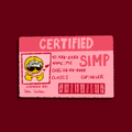 Certified Simp Sticker