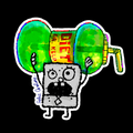 Doodlebob Diet Dr. Kelp Sticker