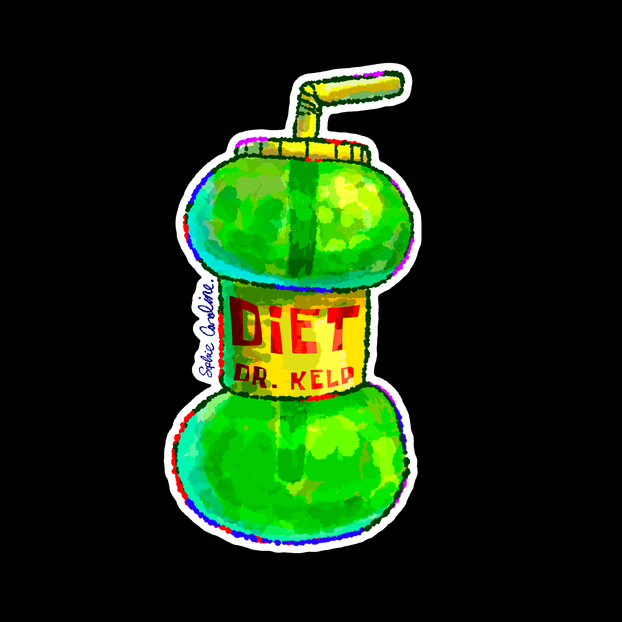 Diet Dr. Kelp Sticker