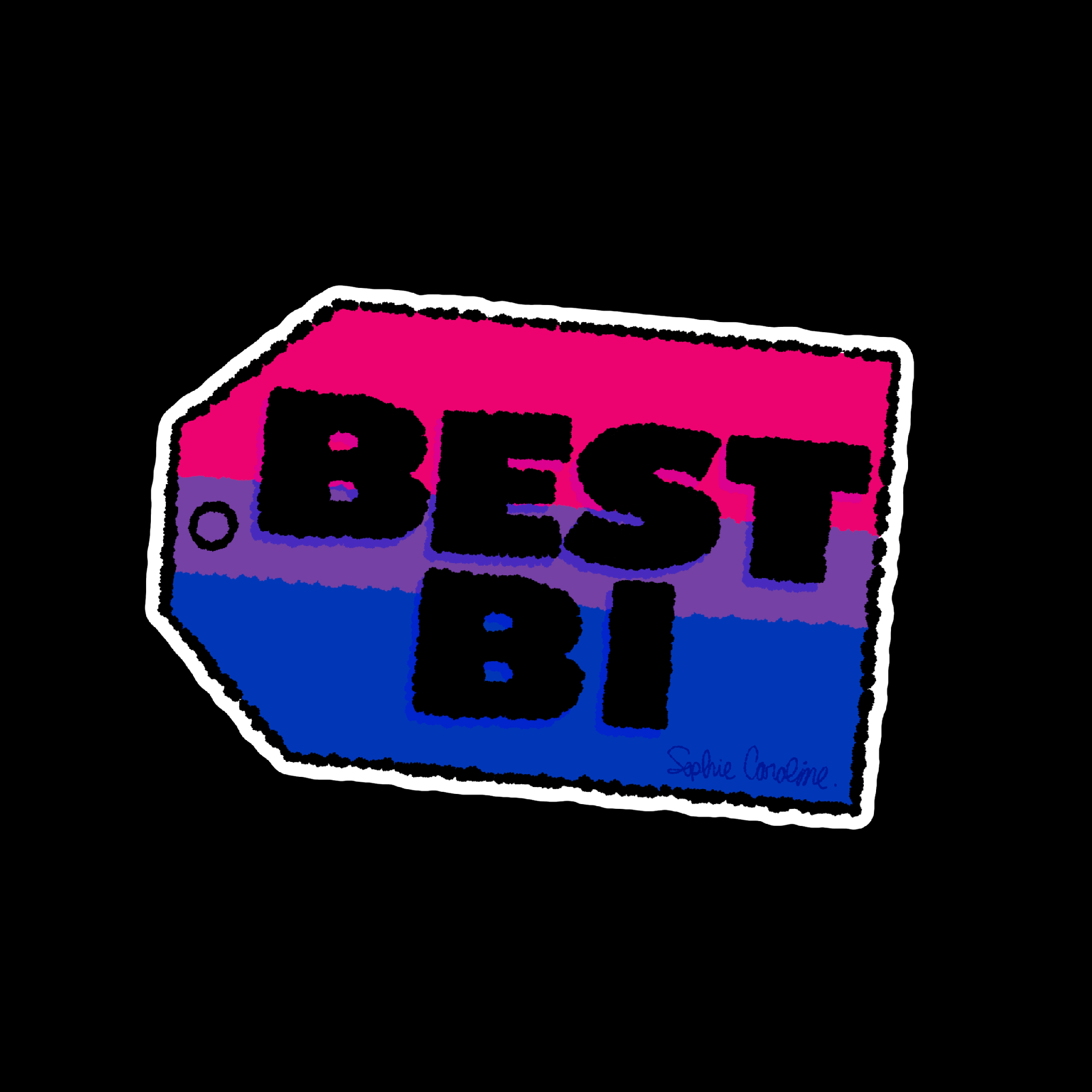 Best Bi Sticker