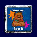 You can Bear it Sticker