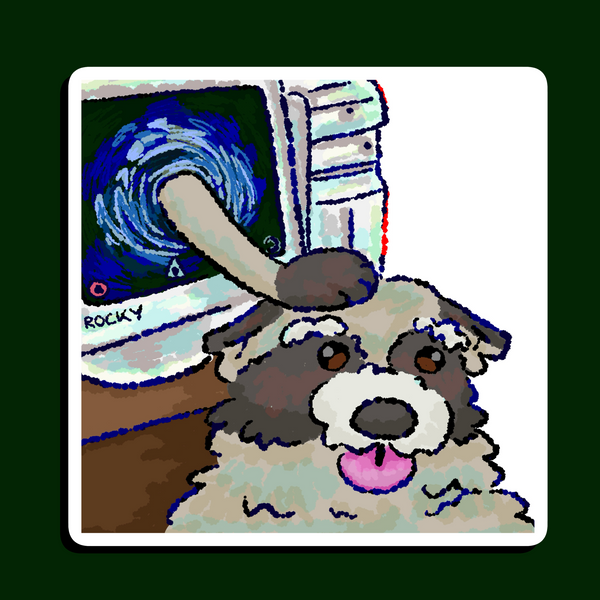 Rocky Comfort Sticker