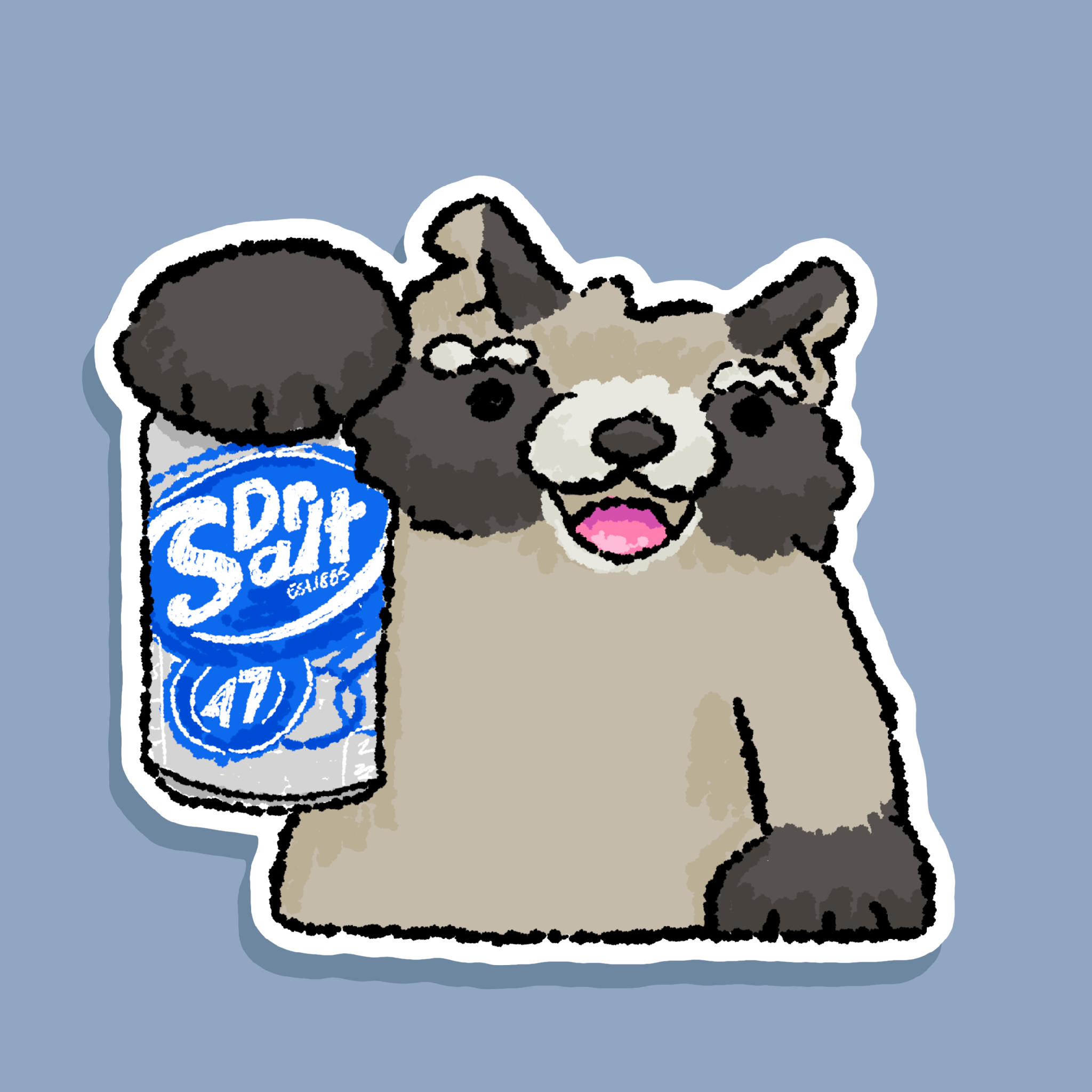 Rocky Dr Salt Sticker
