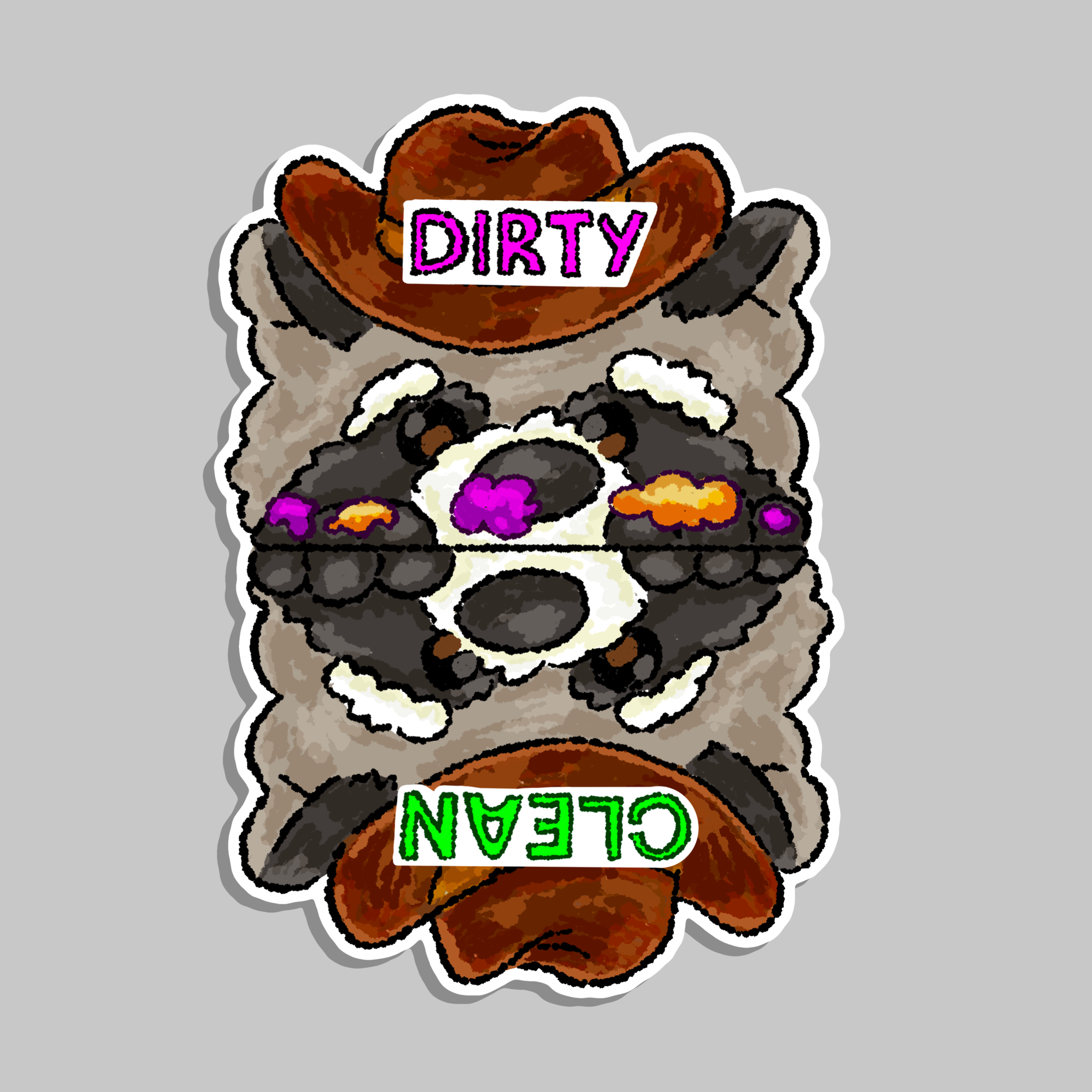 Clean/Dirty Dishwasher Magnet