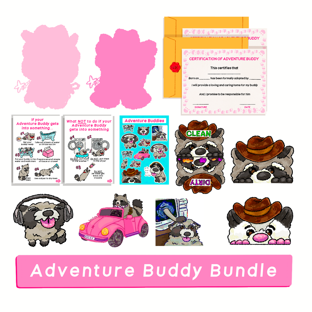 Rocky & Penny Purse Keychains (PRE ORDERS) ENDS 06/31
