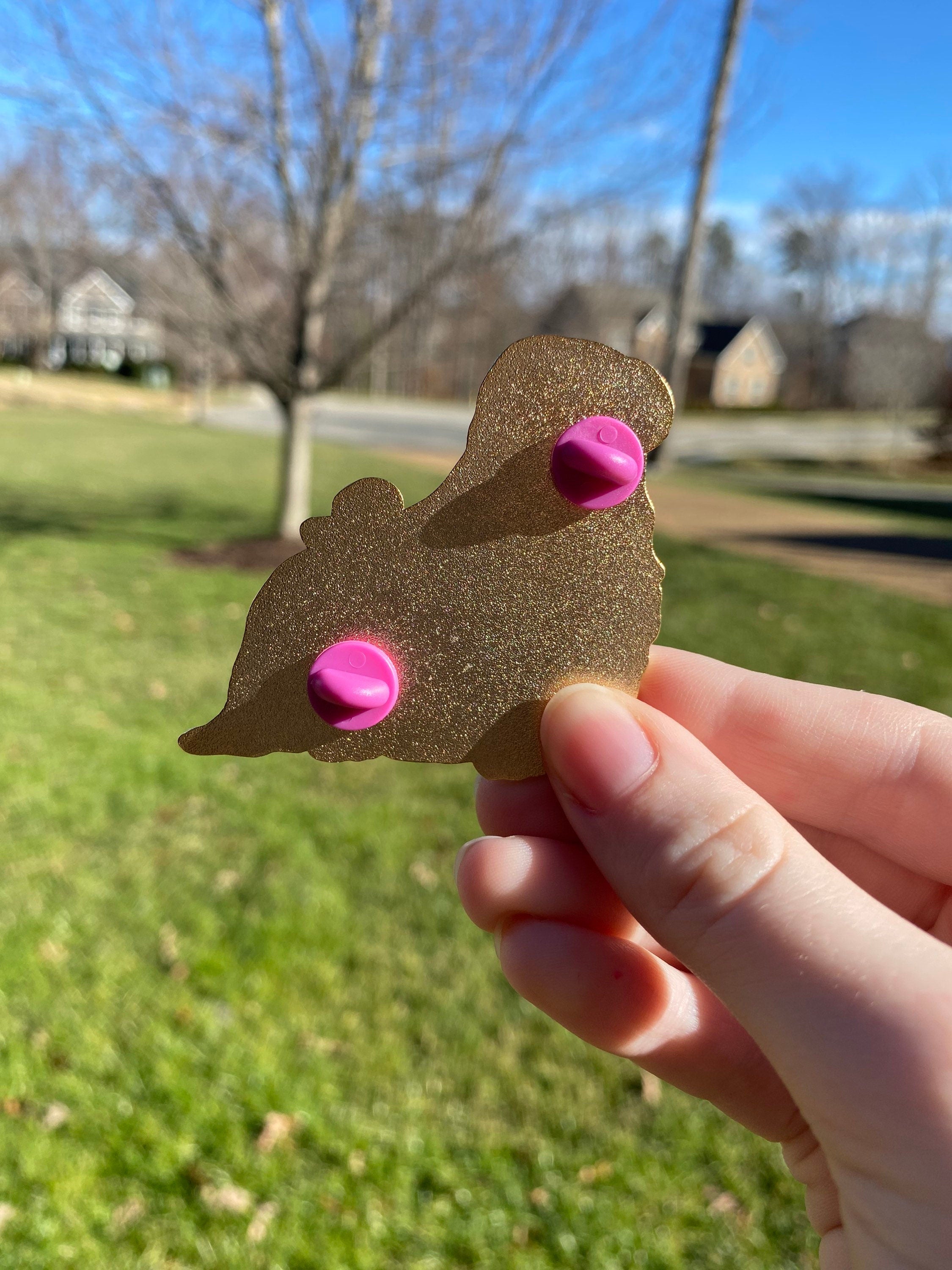 Dinosaur Sandwich Enamel Pin