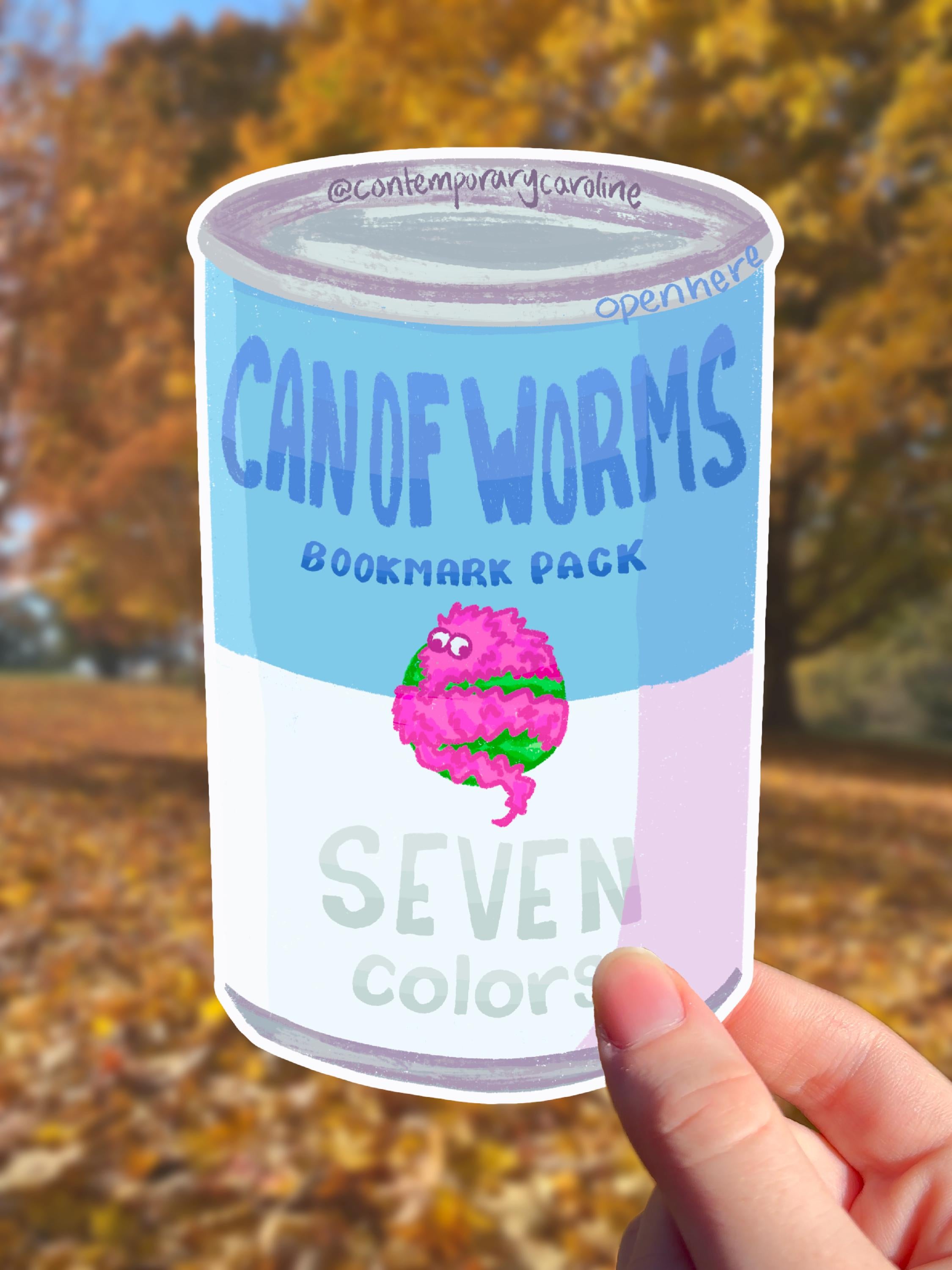 Worm on a String Bookmark Pack