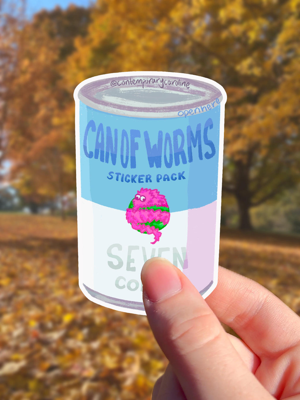 Worm on a String Sticker Pack