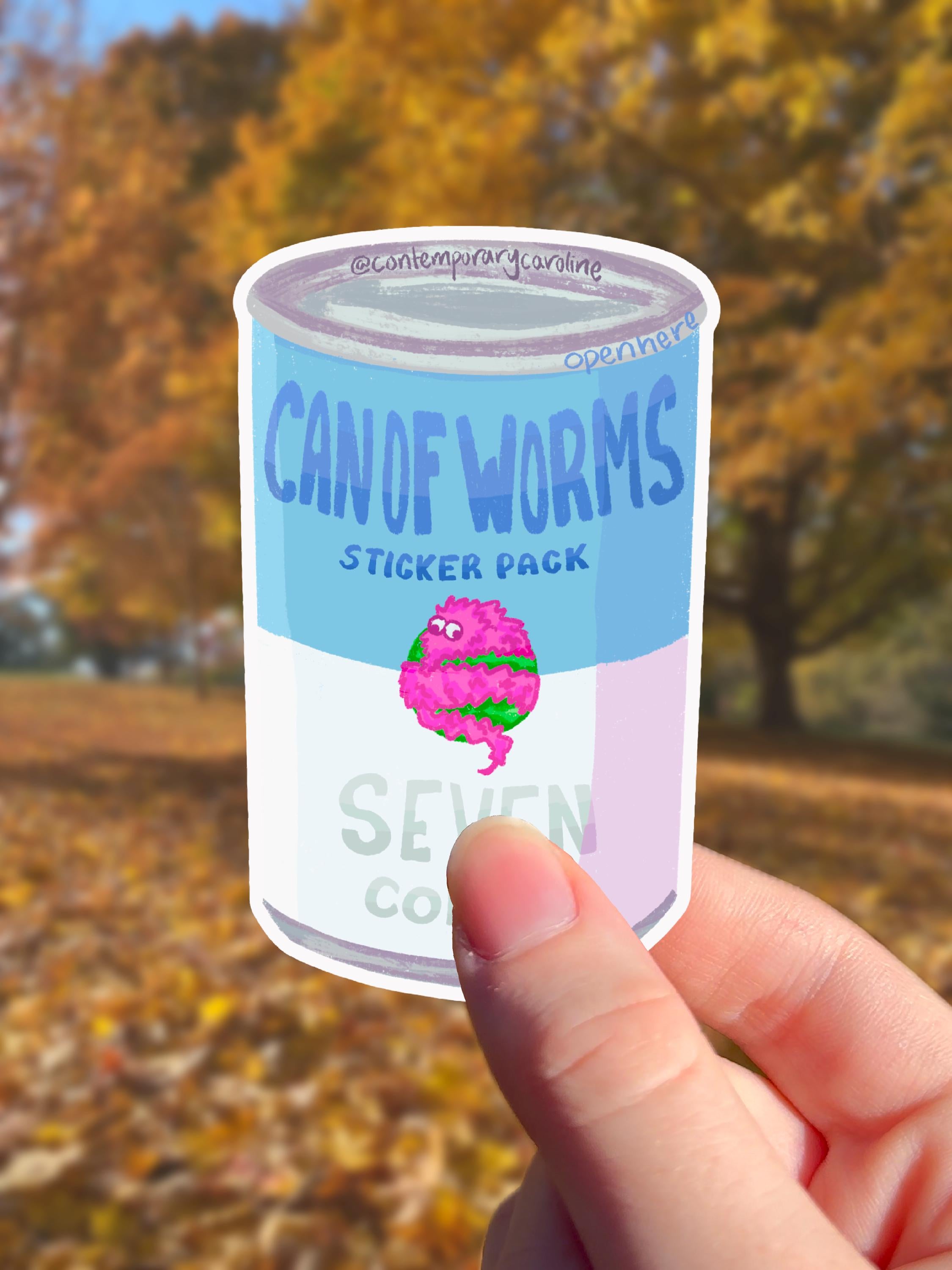 Worm on a String Sticker Pack