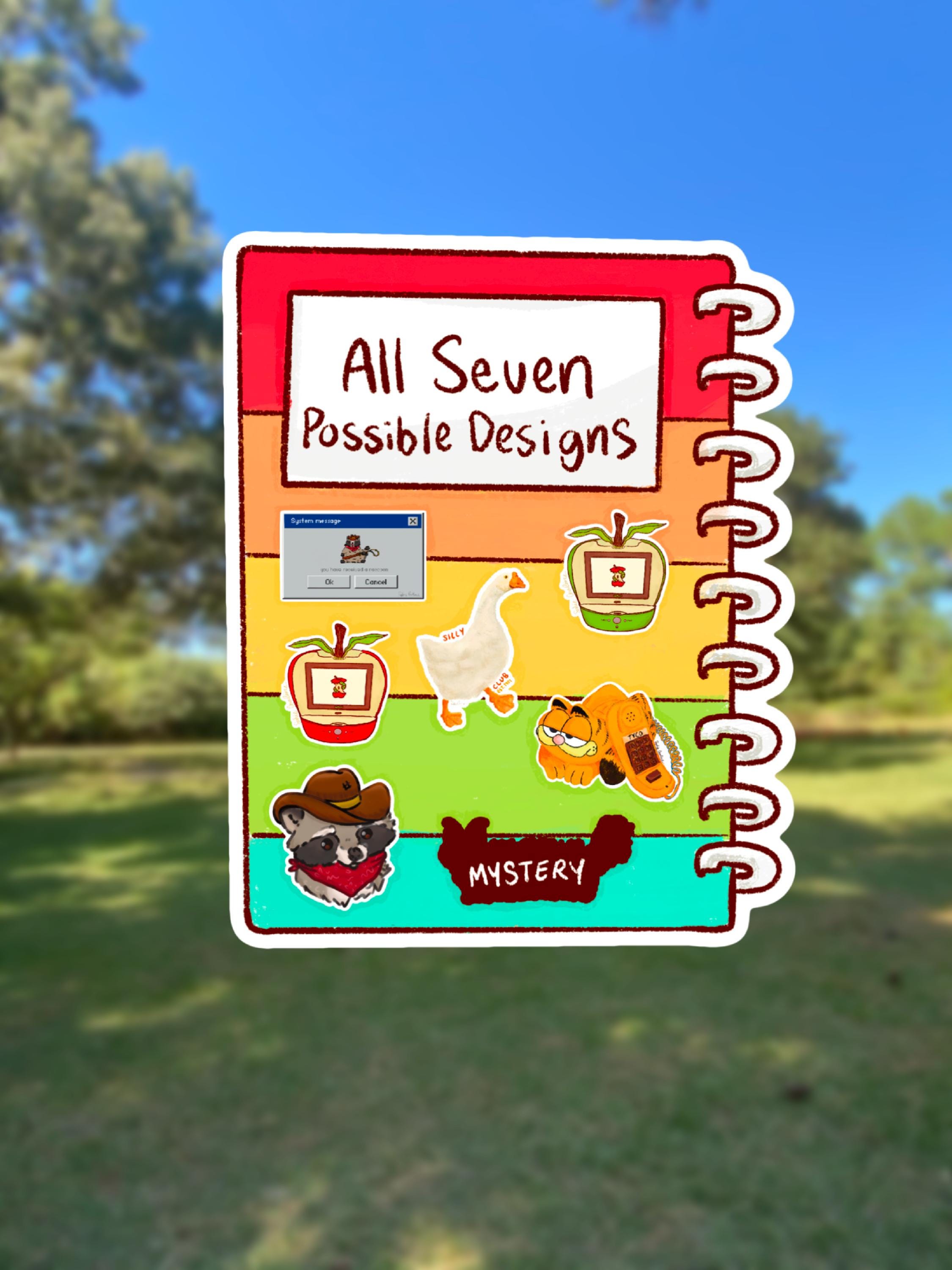 Mystery Sticker Pack