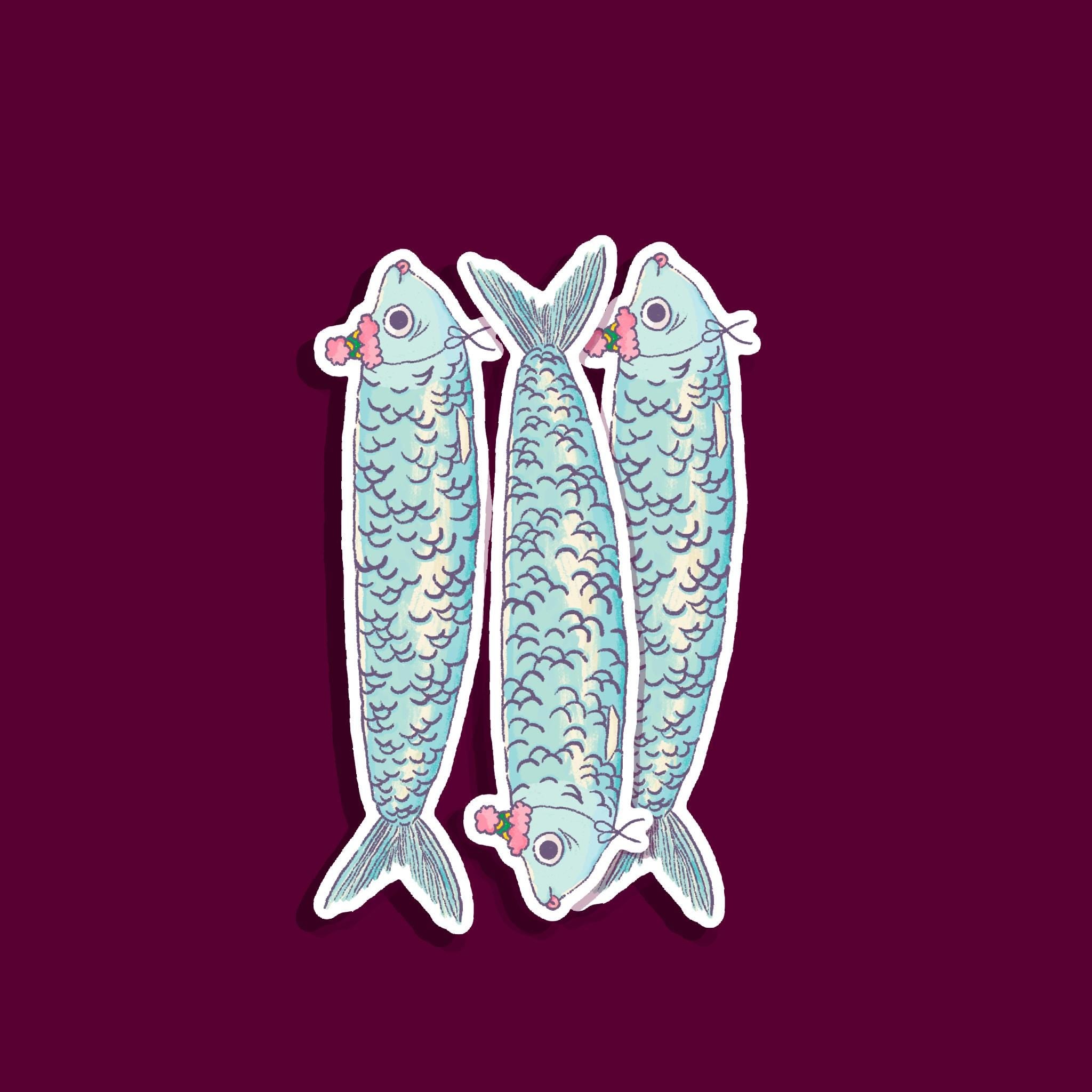 Sardine Fridge Magnets