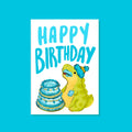 Dinosaur Birthday Card