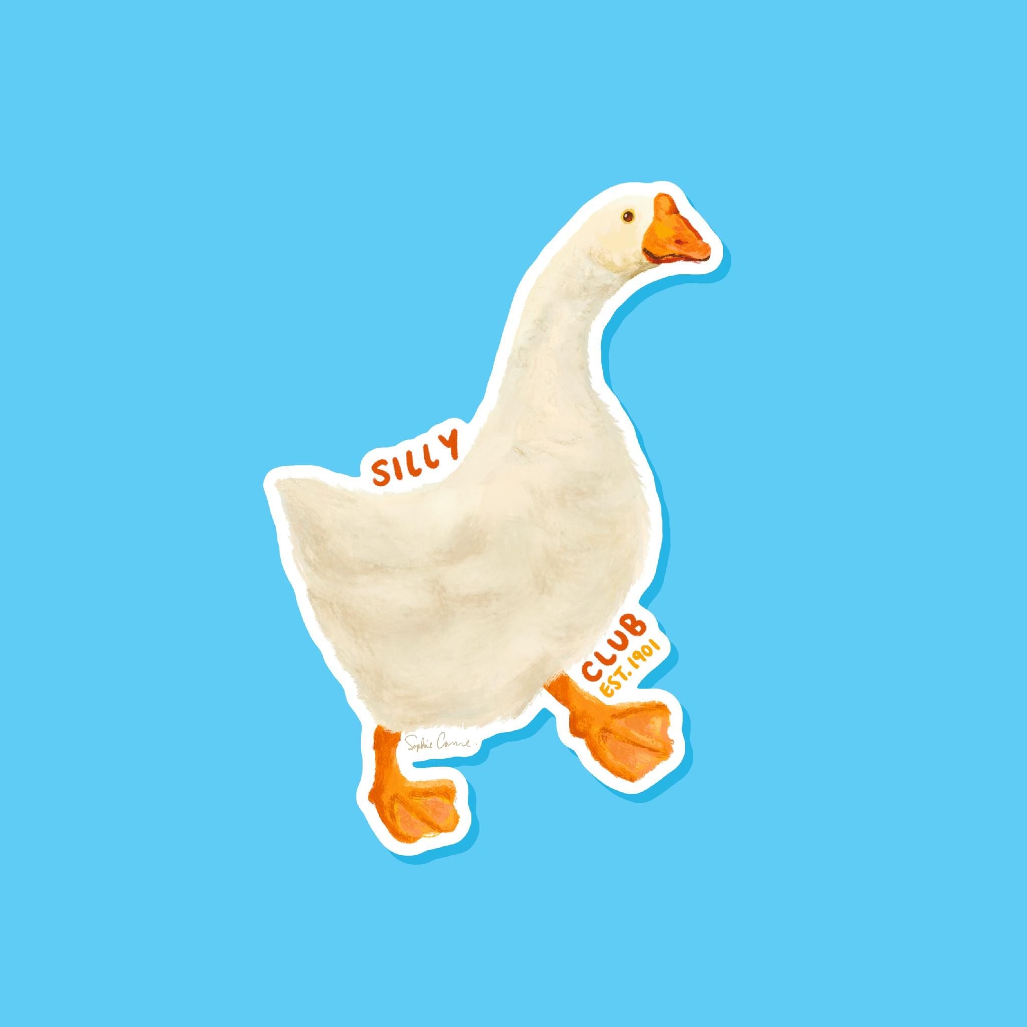 Silly Goose Club Sticker