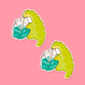 Hydrate or Diedrate Dinosaur Sticker